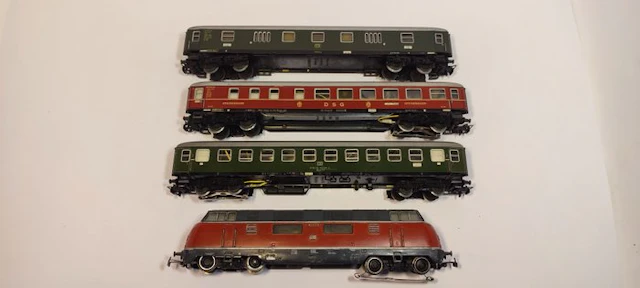Märklin H0 - 3021, 4022, 24, 26 - Train set (4) - 1970