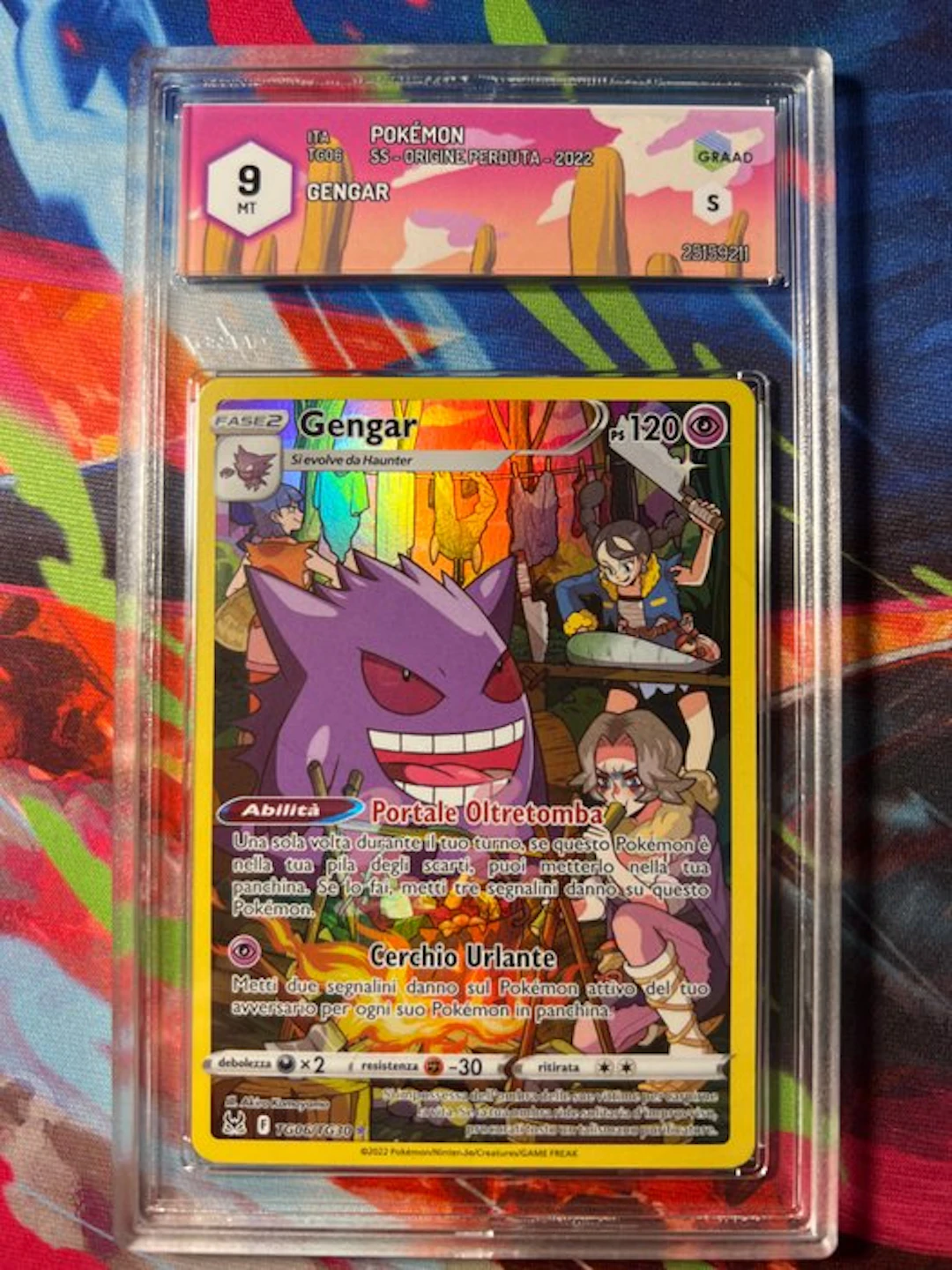Pokémon - 1 Graded card - Gengar TG06/TG30 Foil