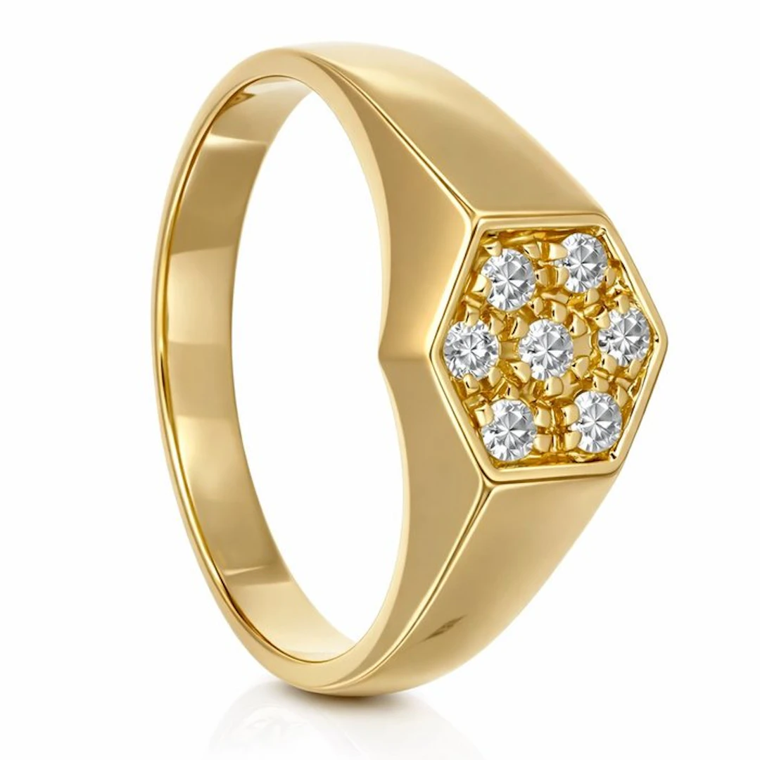 No reserve price - Ring - 18 kt