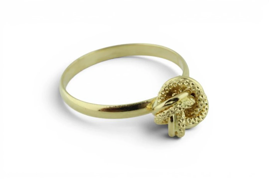 No reserve price - Ring - 18 kt. Yellow gold
