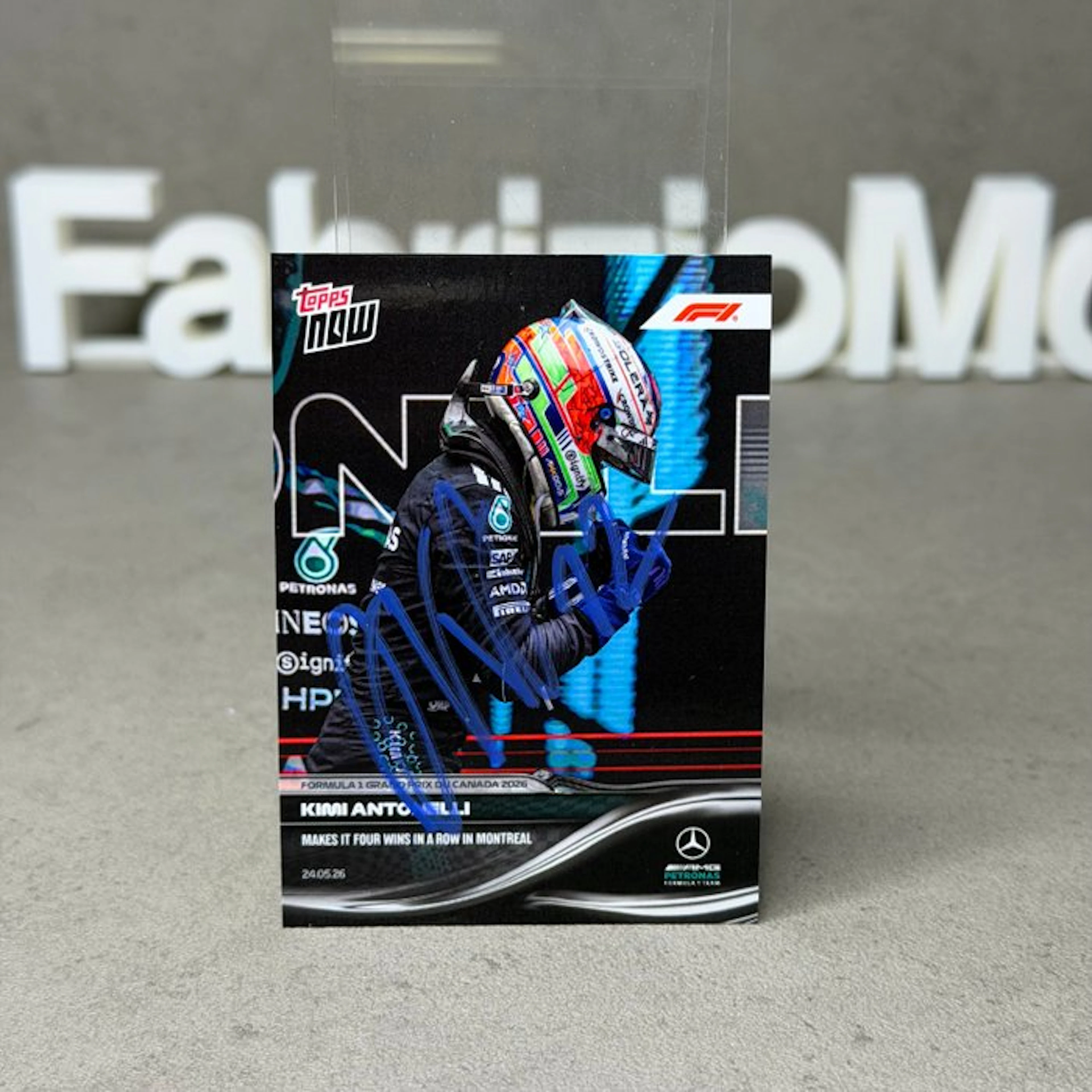 Mercedes - Topps Now - Canada GP 2026 4th consecutive...