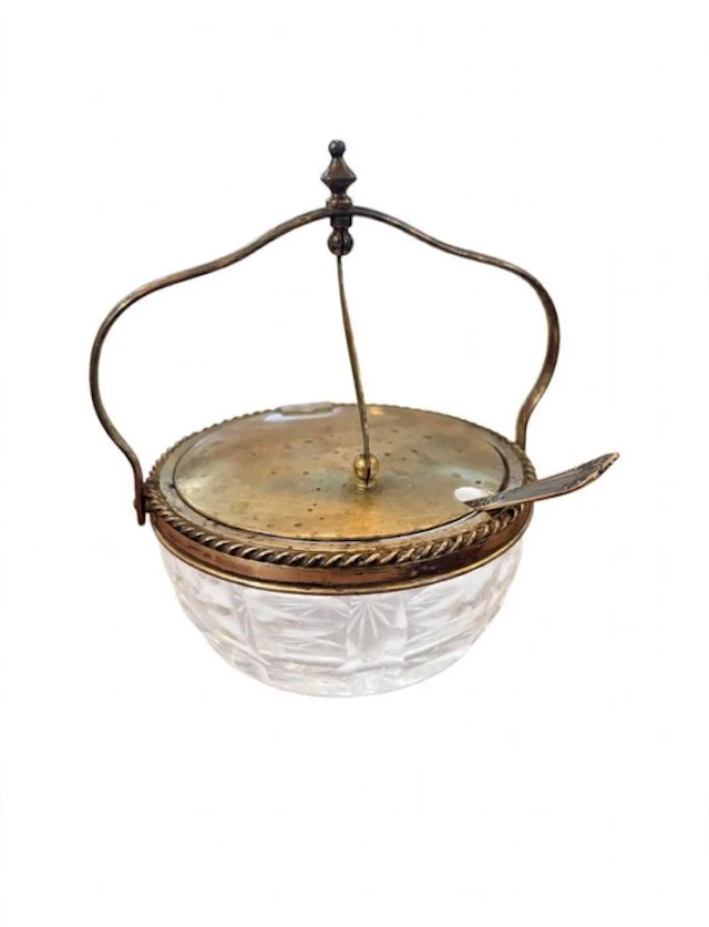 Sugar bowl - .800 silver