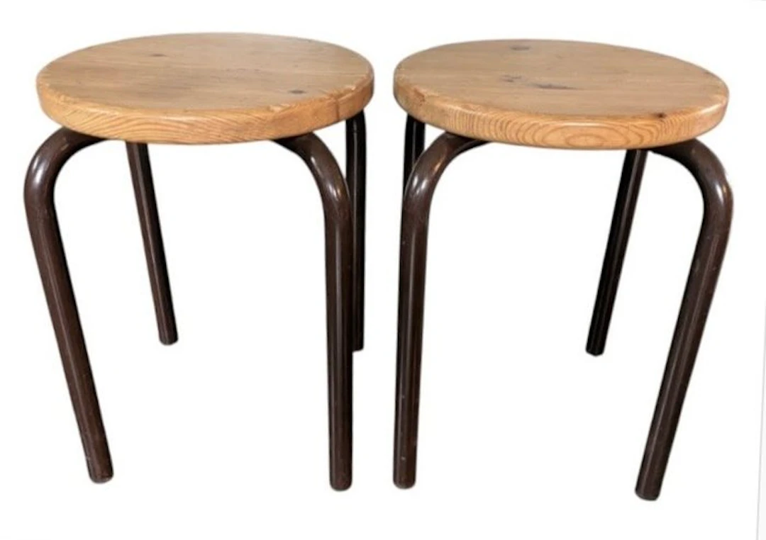 IKEA - Karin Mobring - Stool (2) - Jerry - Metal, Wood