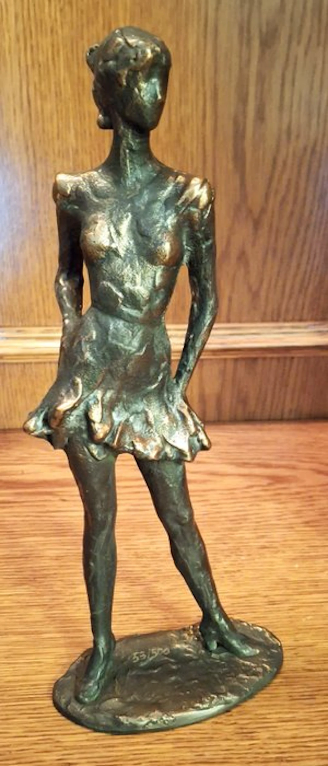 Sergio Unia - Sculpture, Modella - 30 cm - Bronze