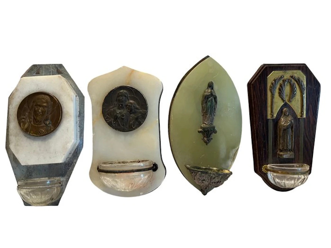 Art Deco Holy water font (4) - 1920-1930