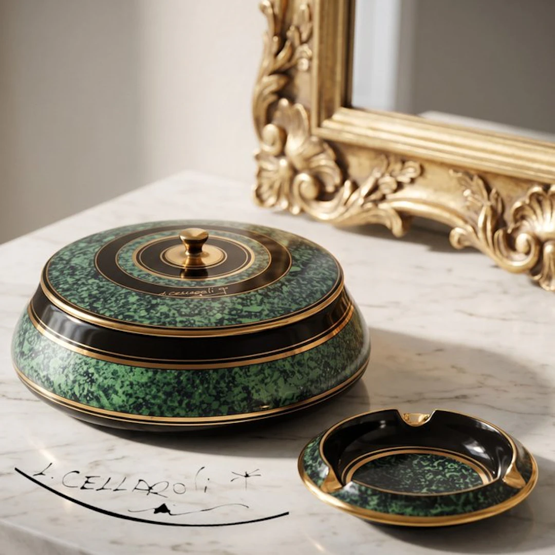 Mid-century modern Toilet set (2) - Libero Cellarosi (1945)
