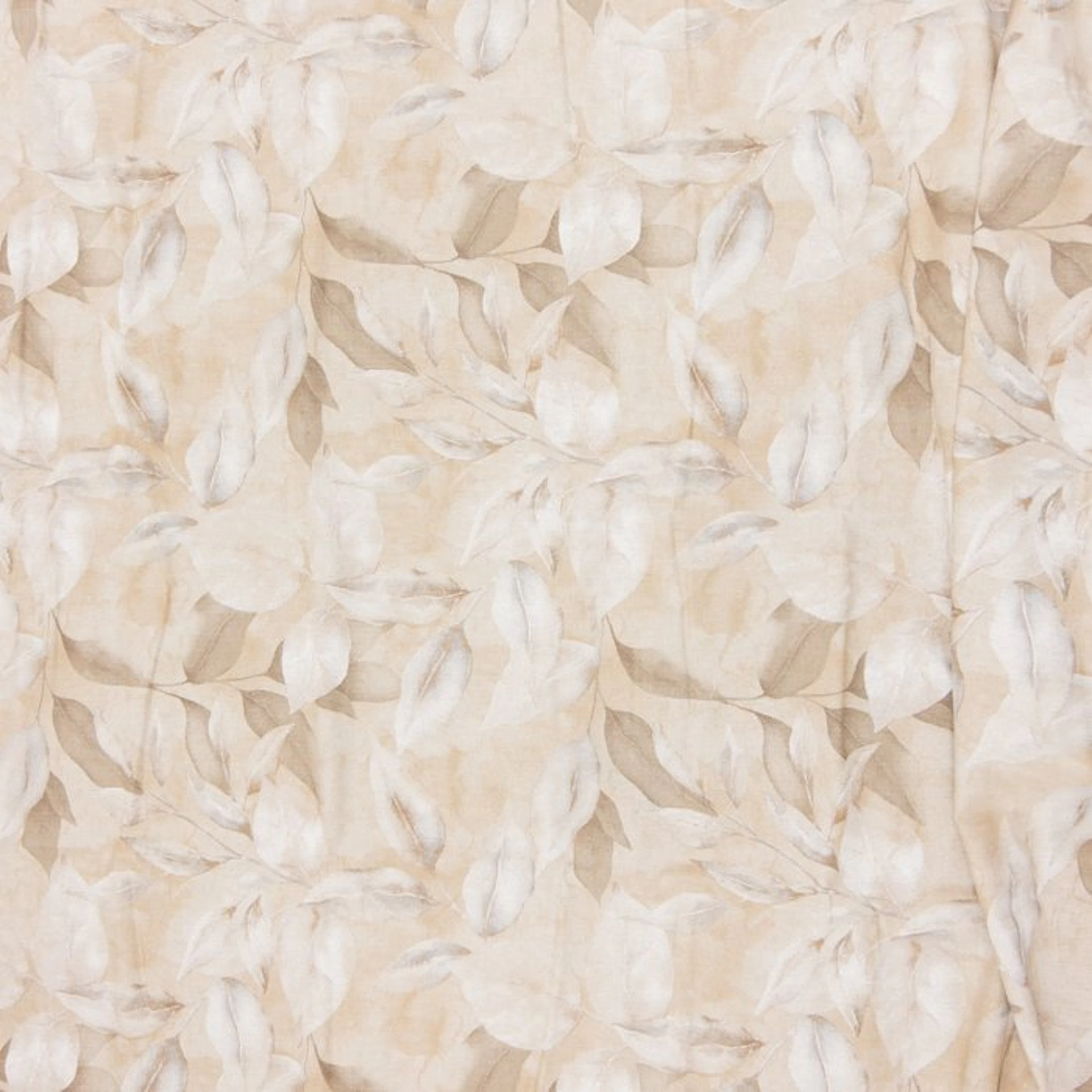BA228 - Floral Bedspread - Ready to use – Beige and Ivory...