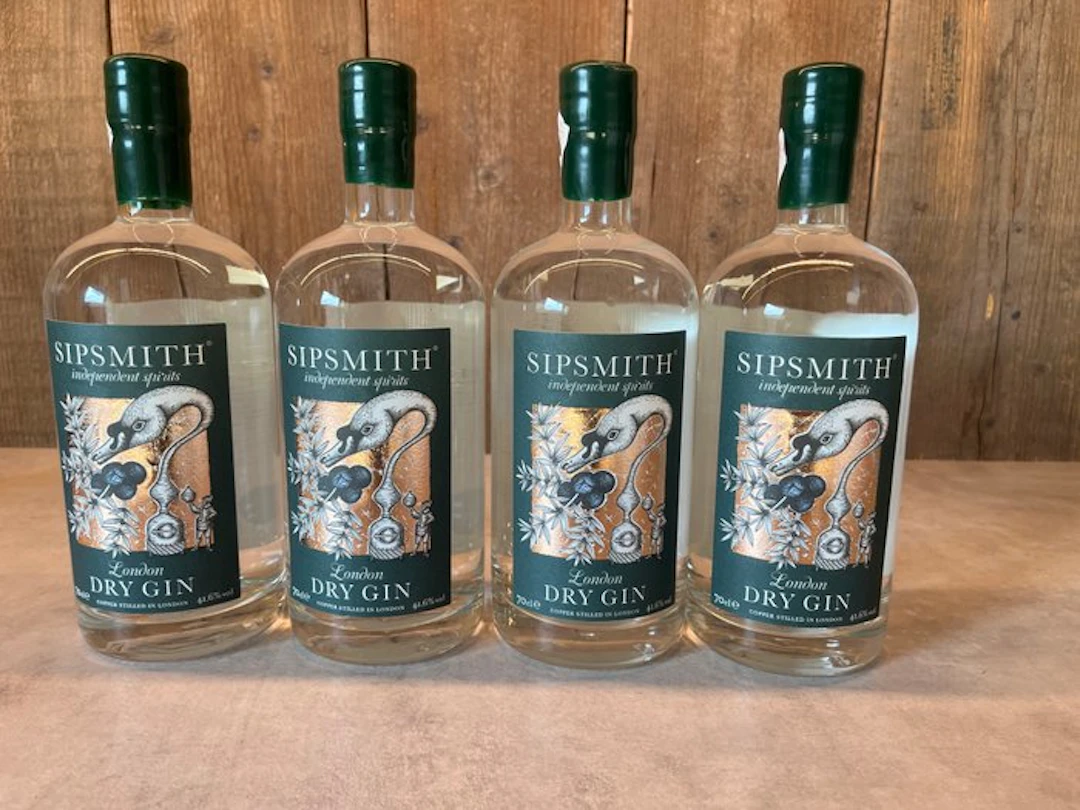 Sipsmith - London Dry Gin - 70cl - 4 bottles