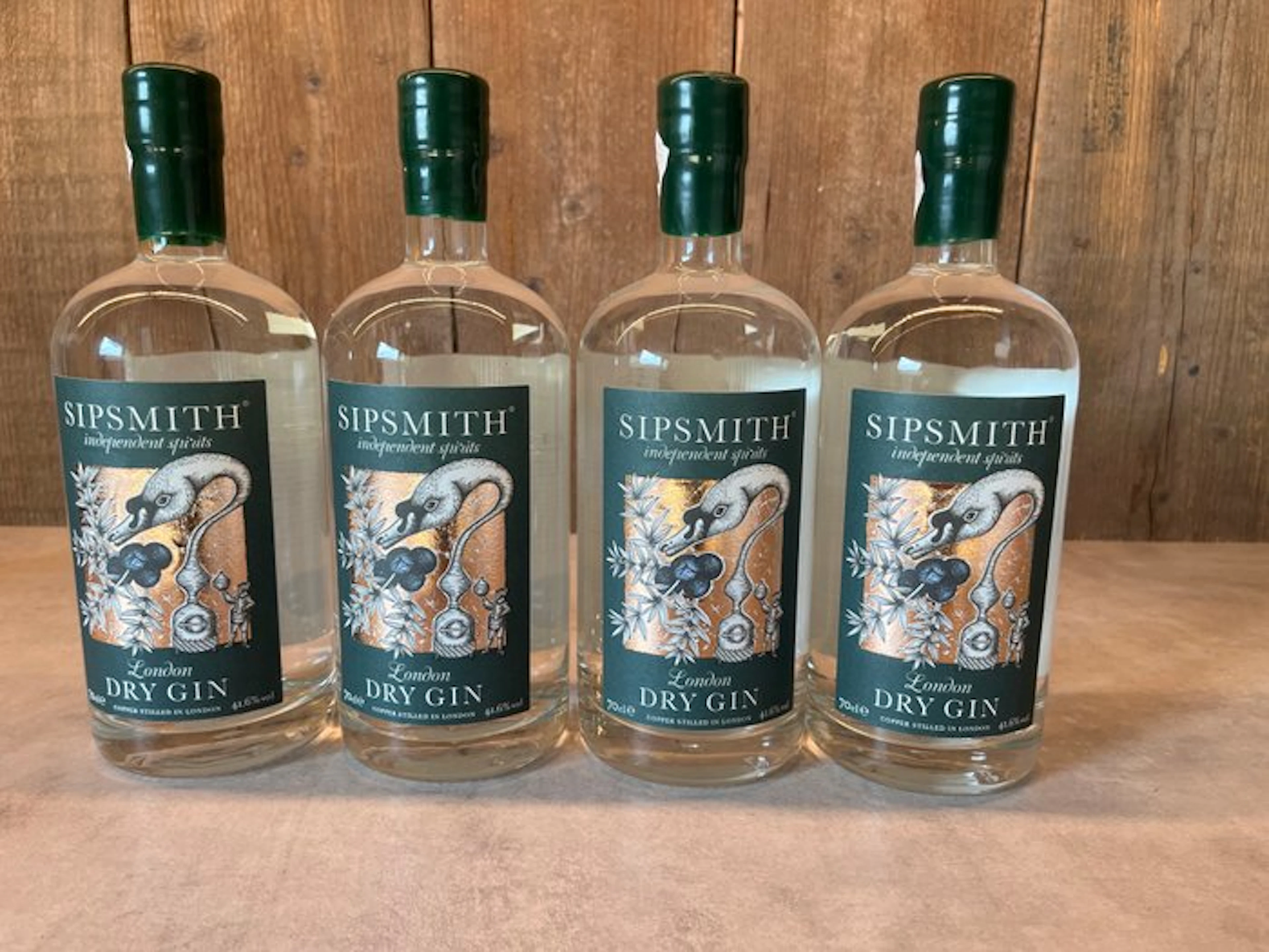 Sipsmith - London Dry Gin - 70cl - 4 bottles