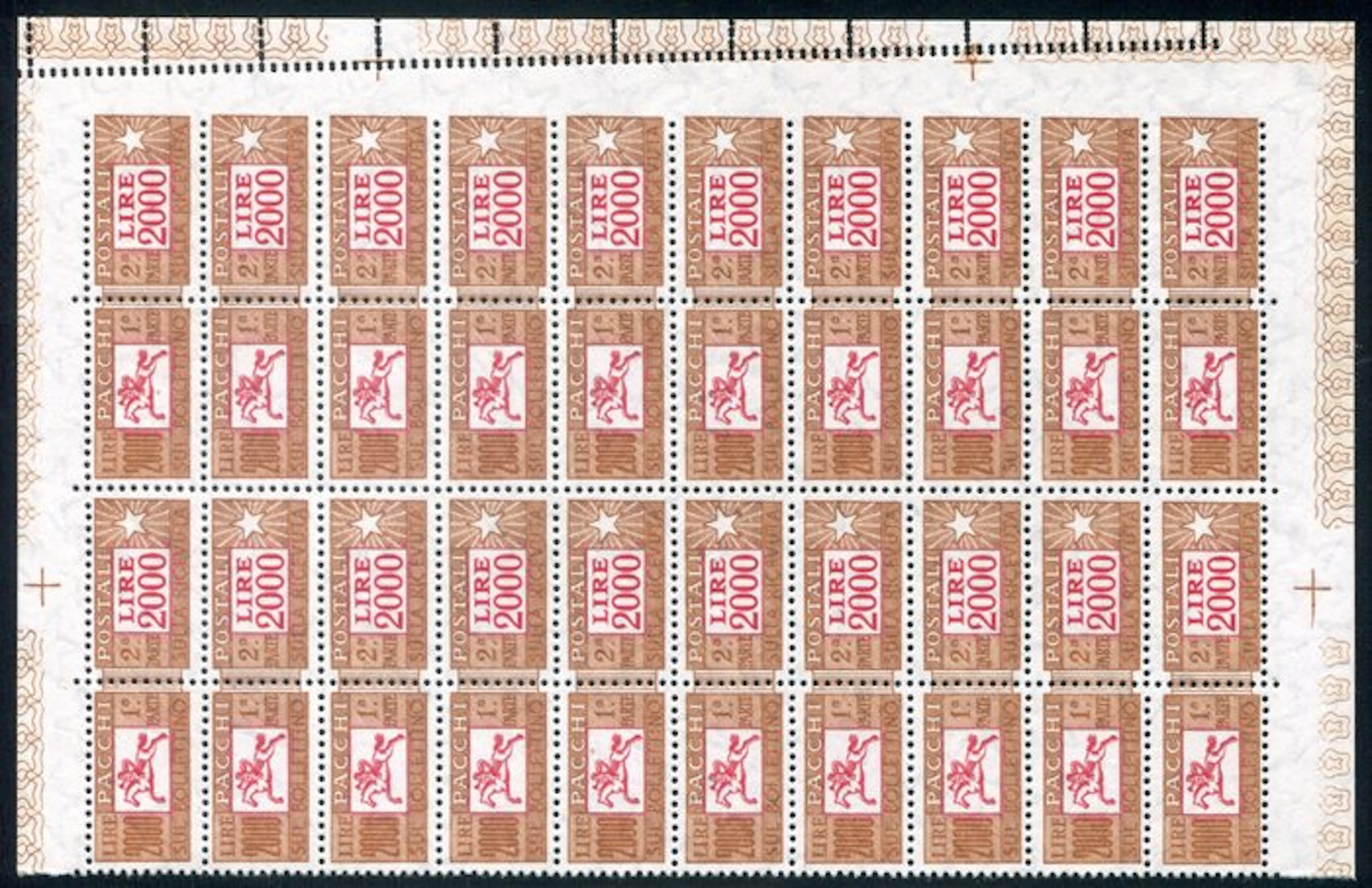 Italy 1955/1979 - Repubblica 2000 lire postage stamps...