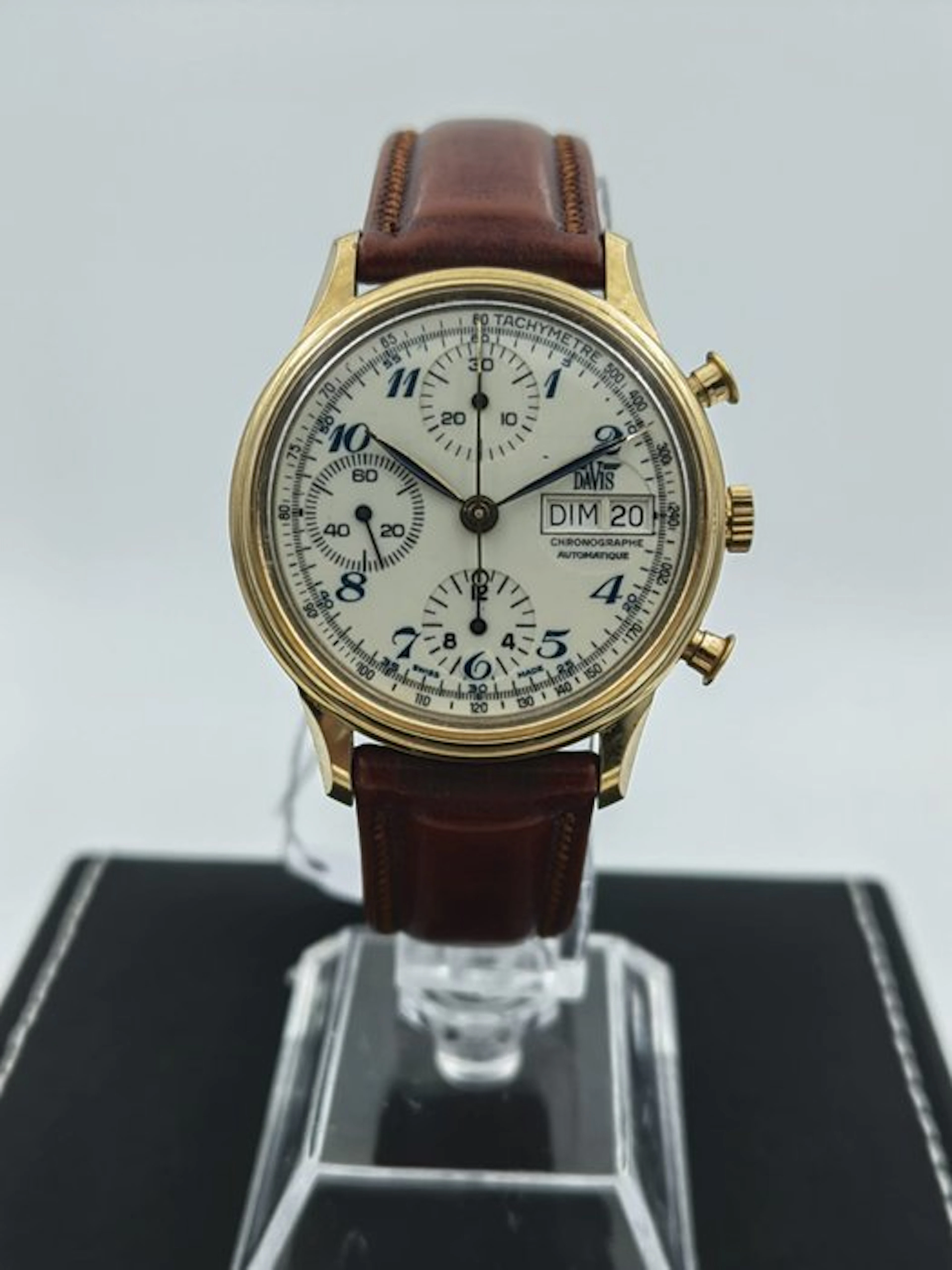 Davis - Chronographe - No reserve price - Men - 1990-1999