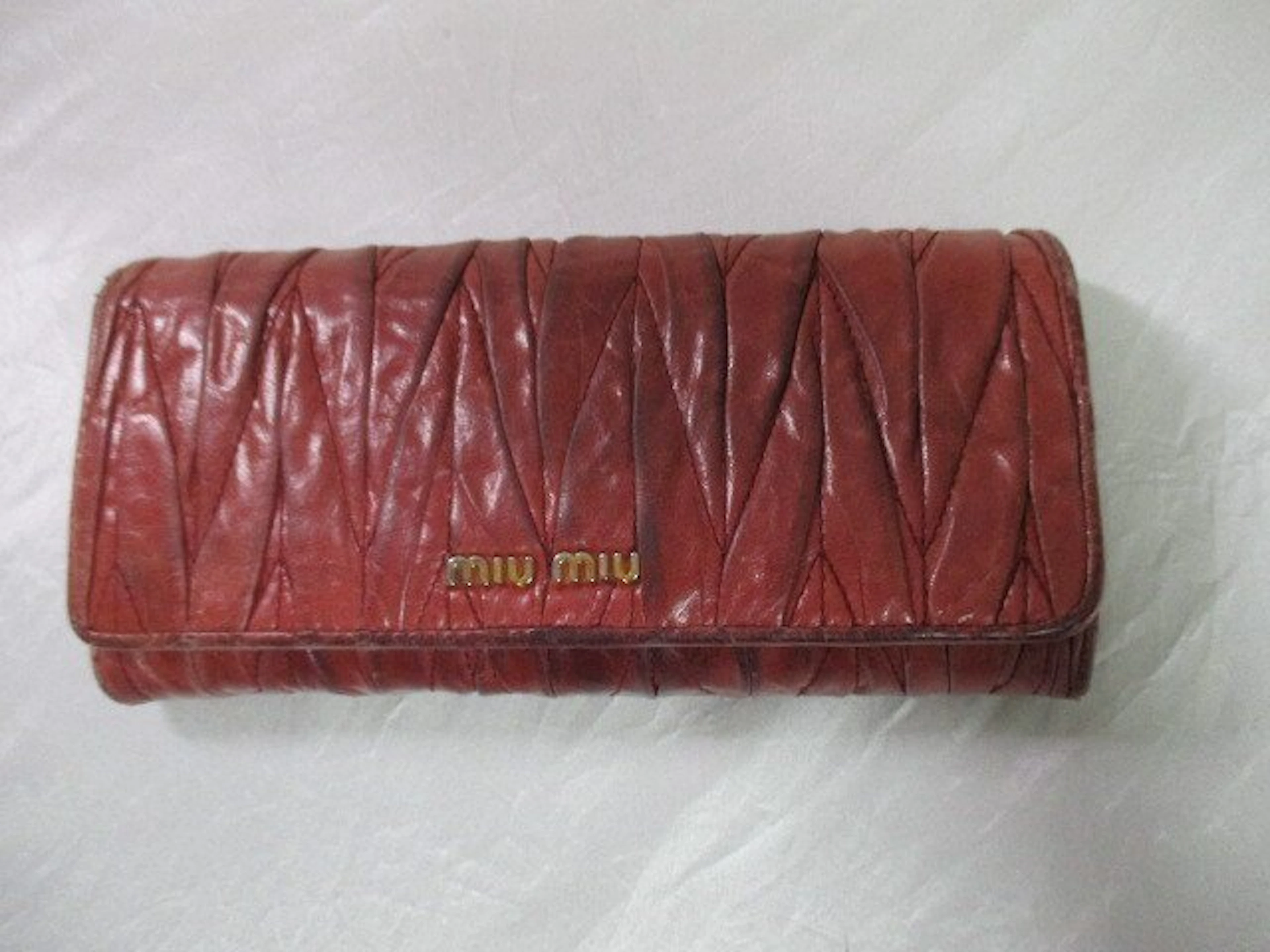 Miu Miu - Matelassé - Wallet