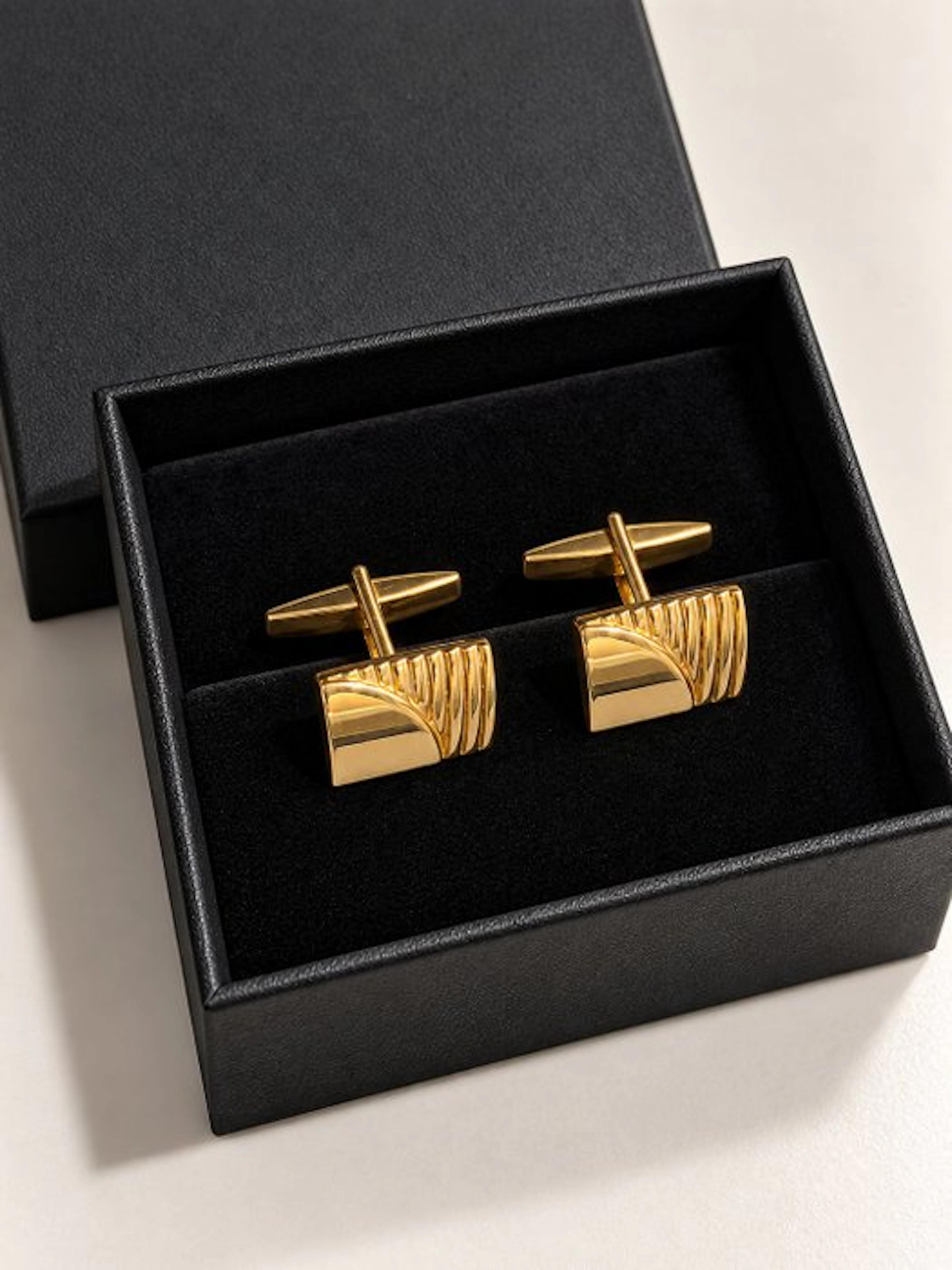 Cufflinks - 9 kt. Yellow gold - 9K Gold Vintage Cufflinks