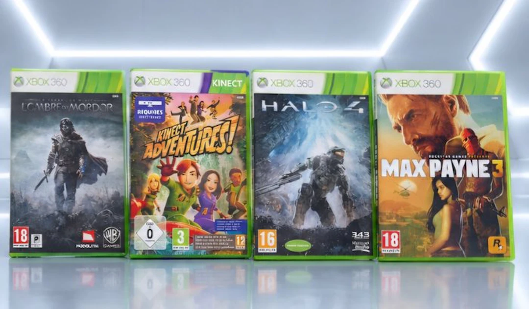 Microsoft - Lot de 4 Jeux Xbox 360 – Halo 4