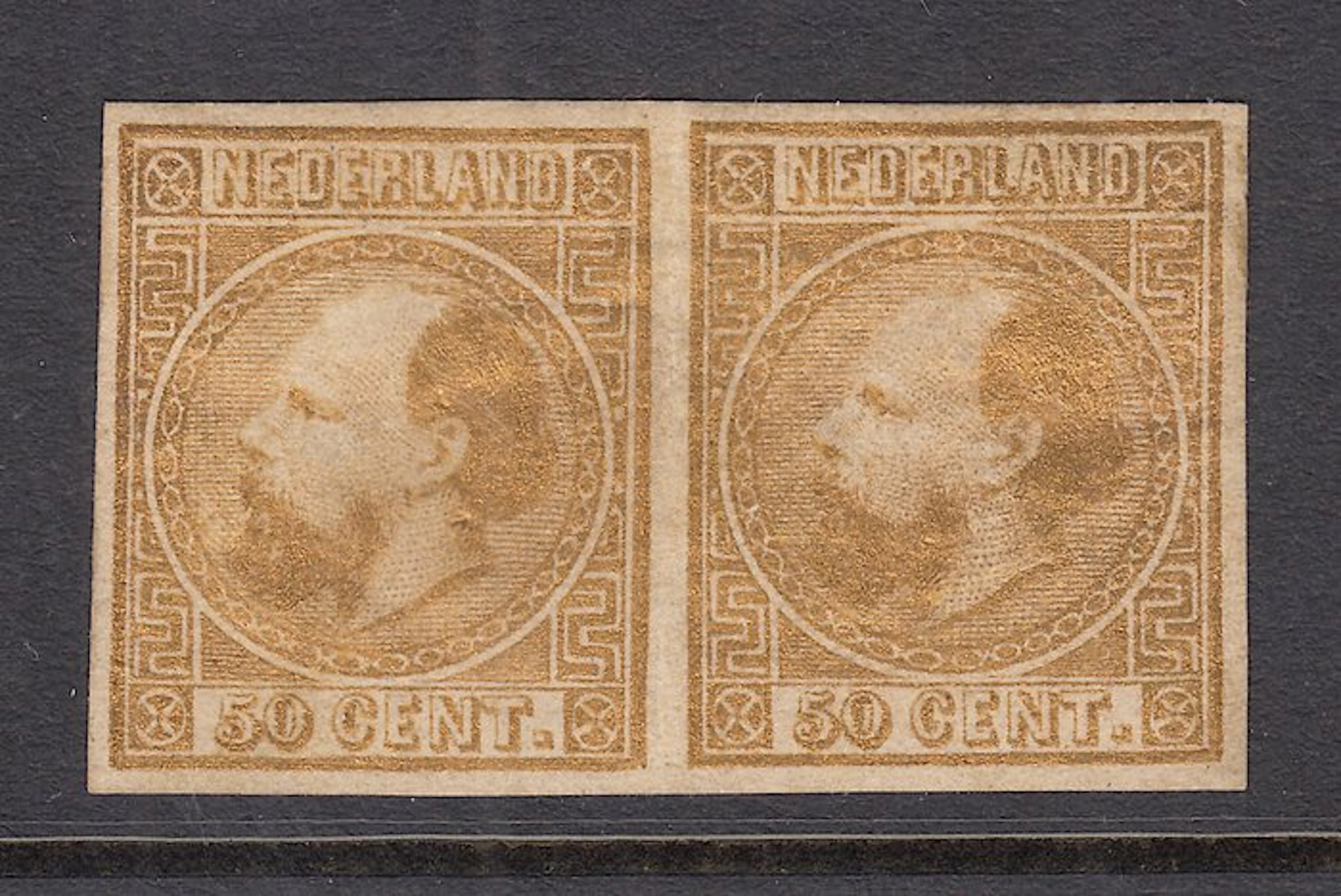 Netherlands 1867 - King William III unshod