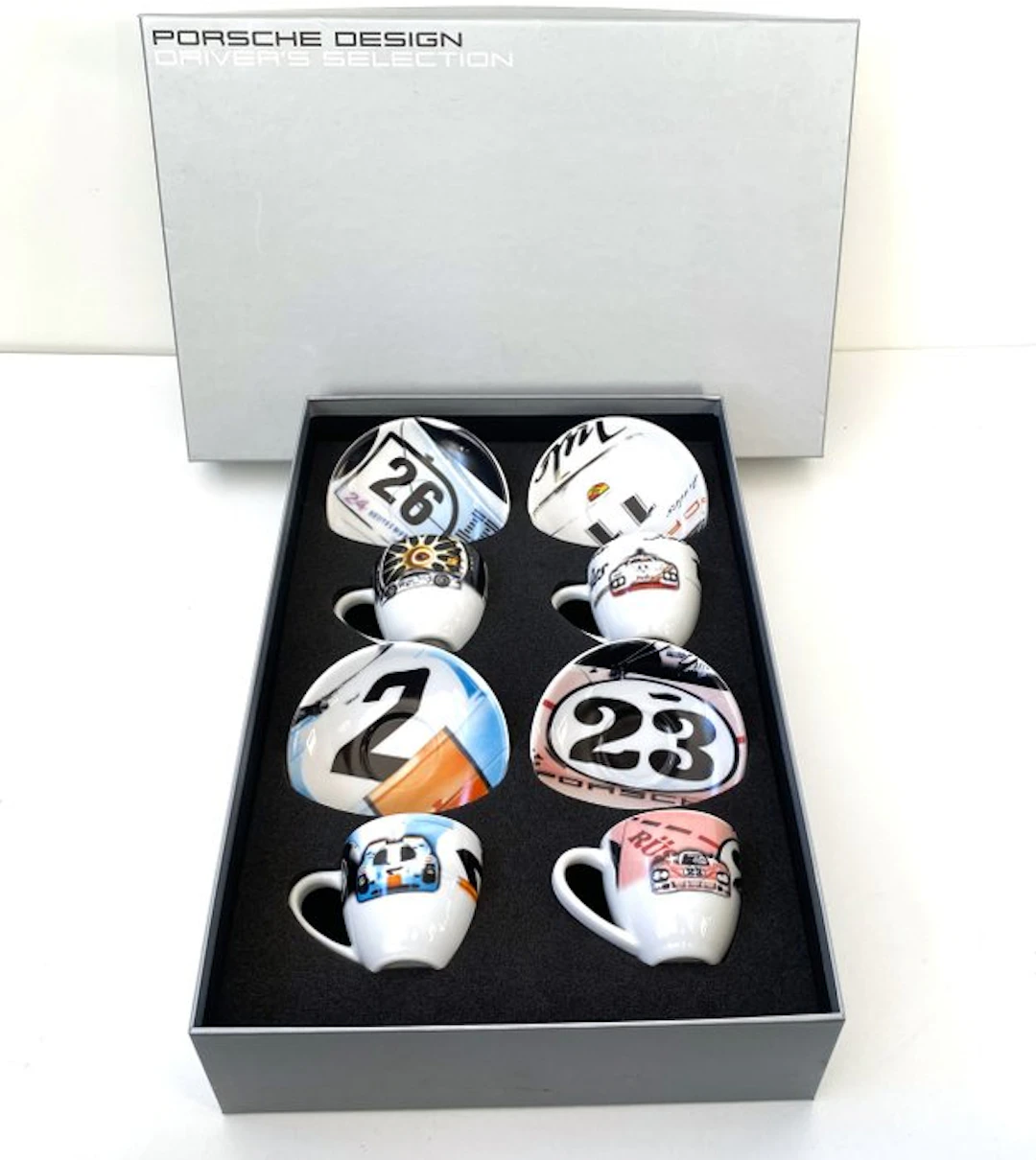 Porsche Espresso Cups. - Gift set “no. 1”