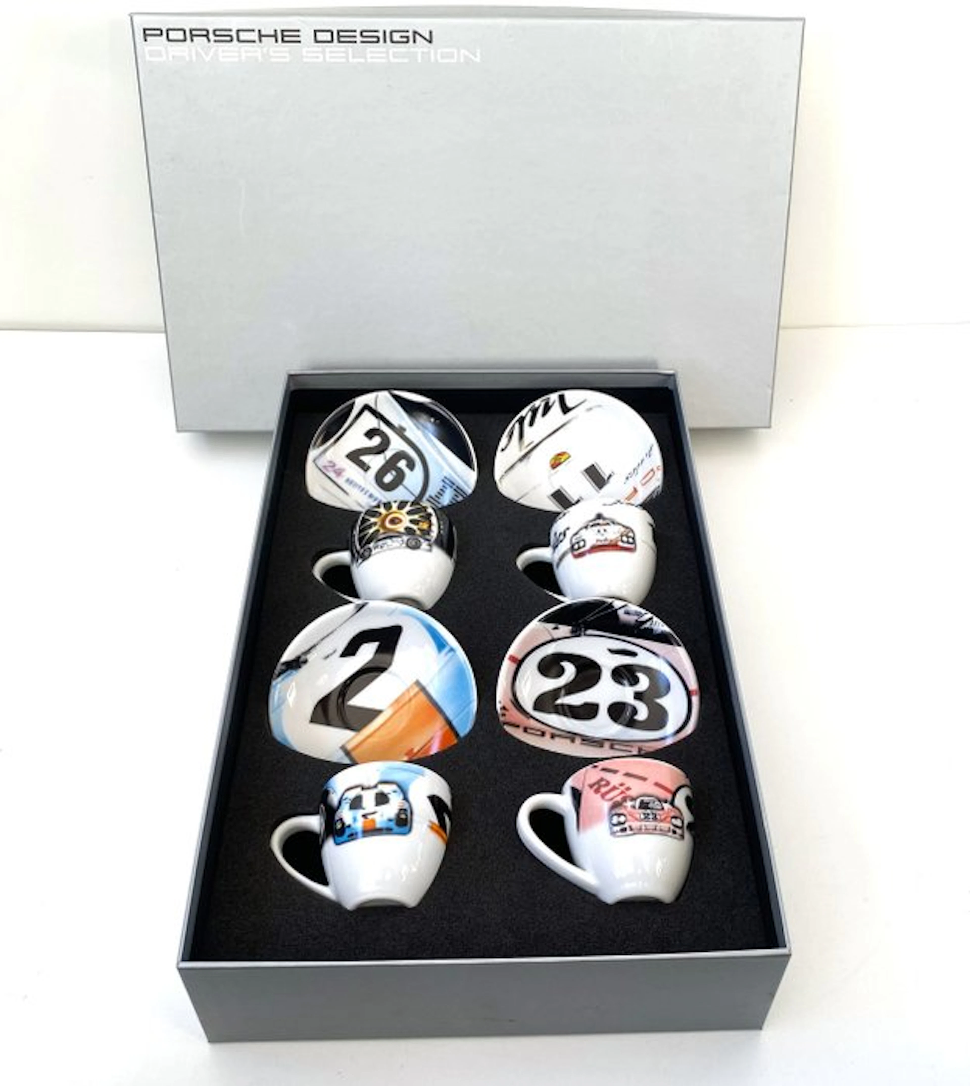 Porsche Espresso Cups. - Gift set “no. 1”