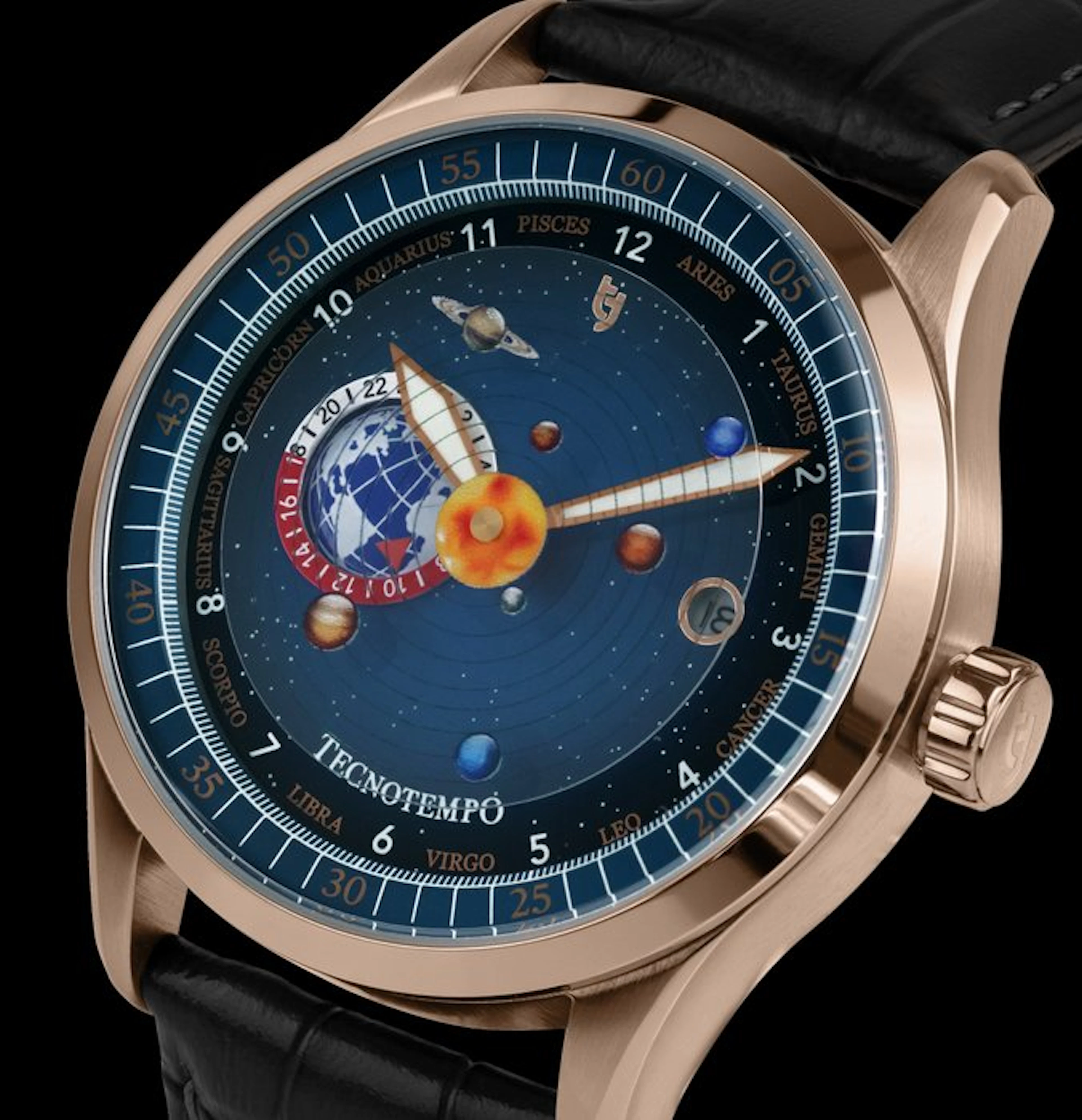 Tecnotempo - Automatic "Dynamic Solar System" - Designed...