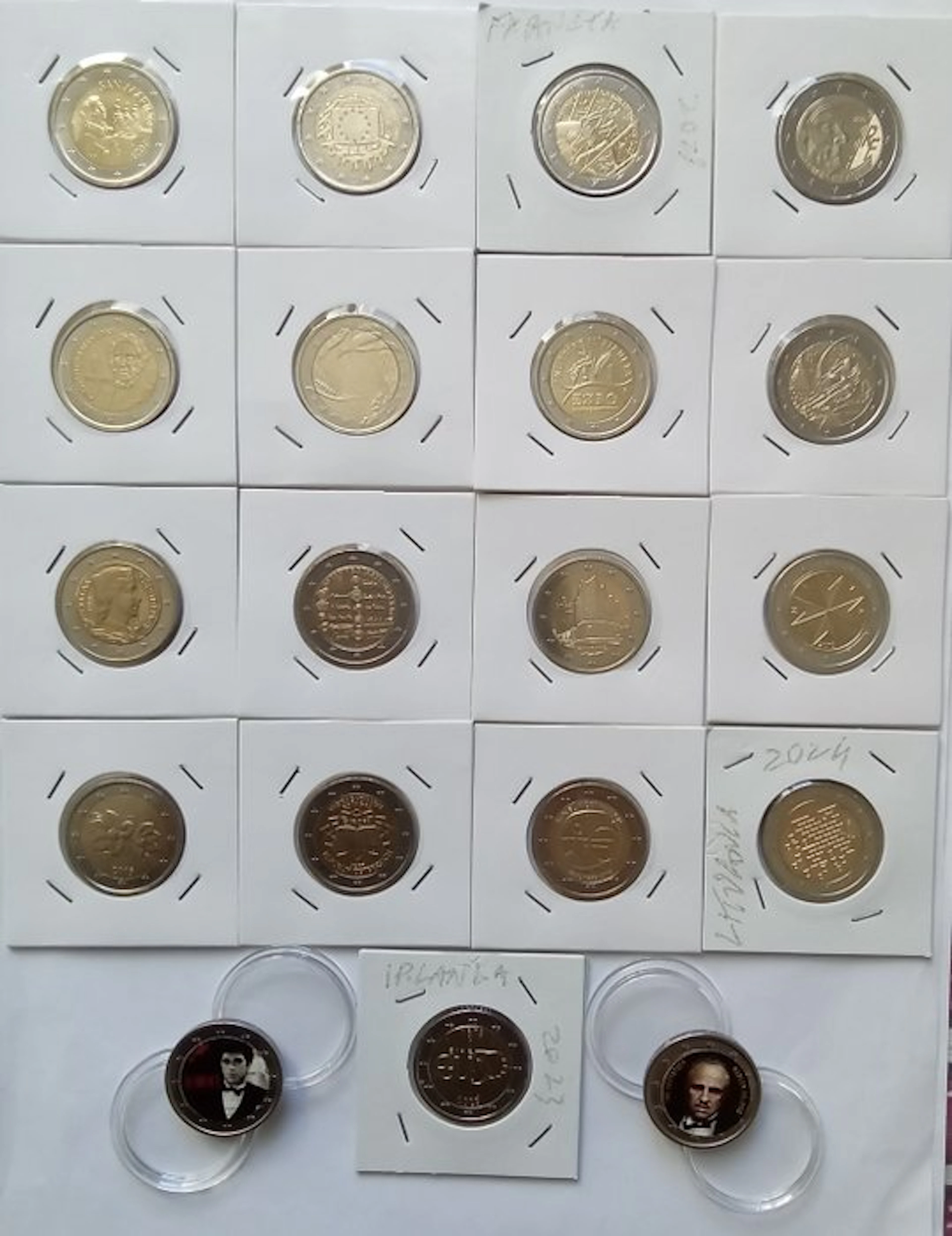 Europe. 2 Euro 2012/2026 (19 coins incl