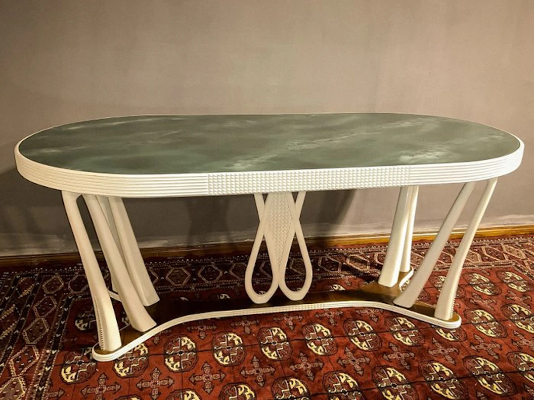 Table - Wood, Glass