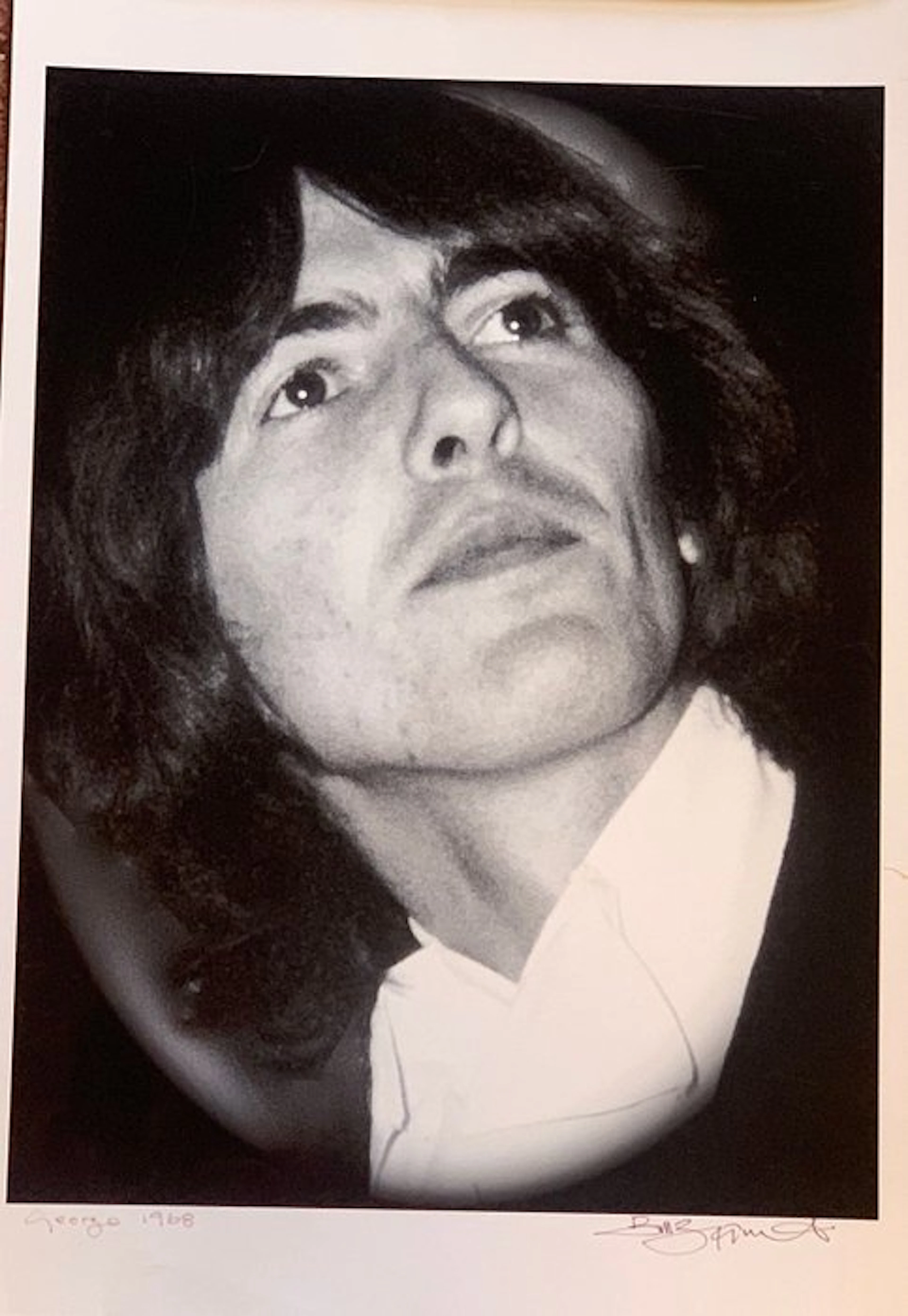 Bill Zygmant - George Harrison – 1968 – Original Signed...