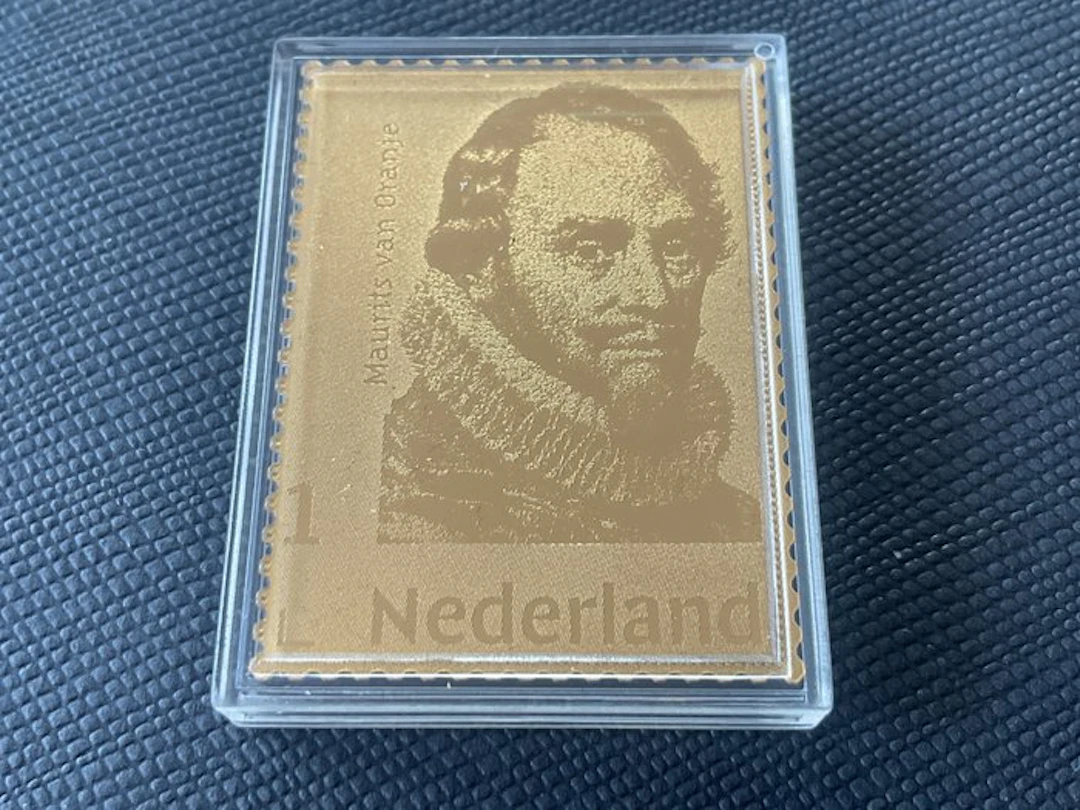 Netherlands 2020 - Golden stamp Johan van Oldenbarnevelt