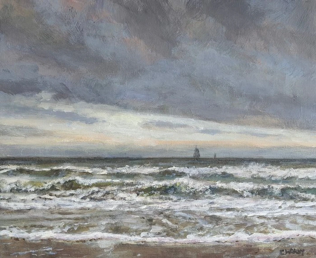 Cornelis Wakum (1966) - "De Noordzee"