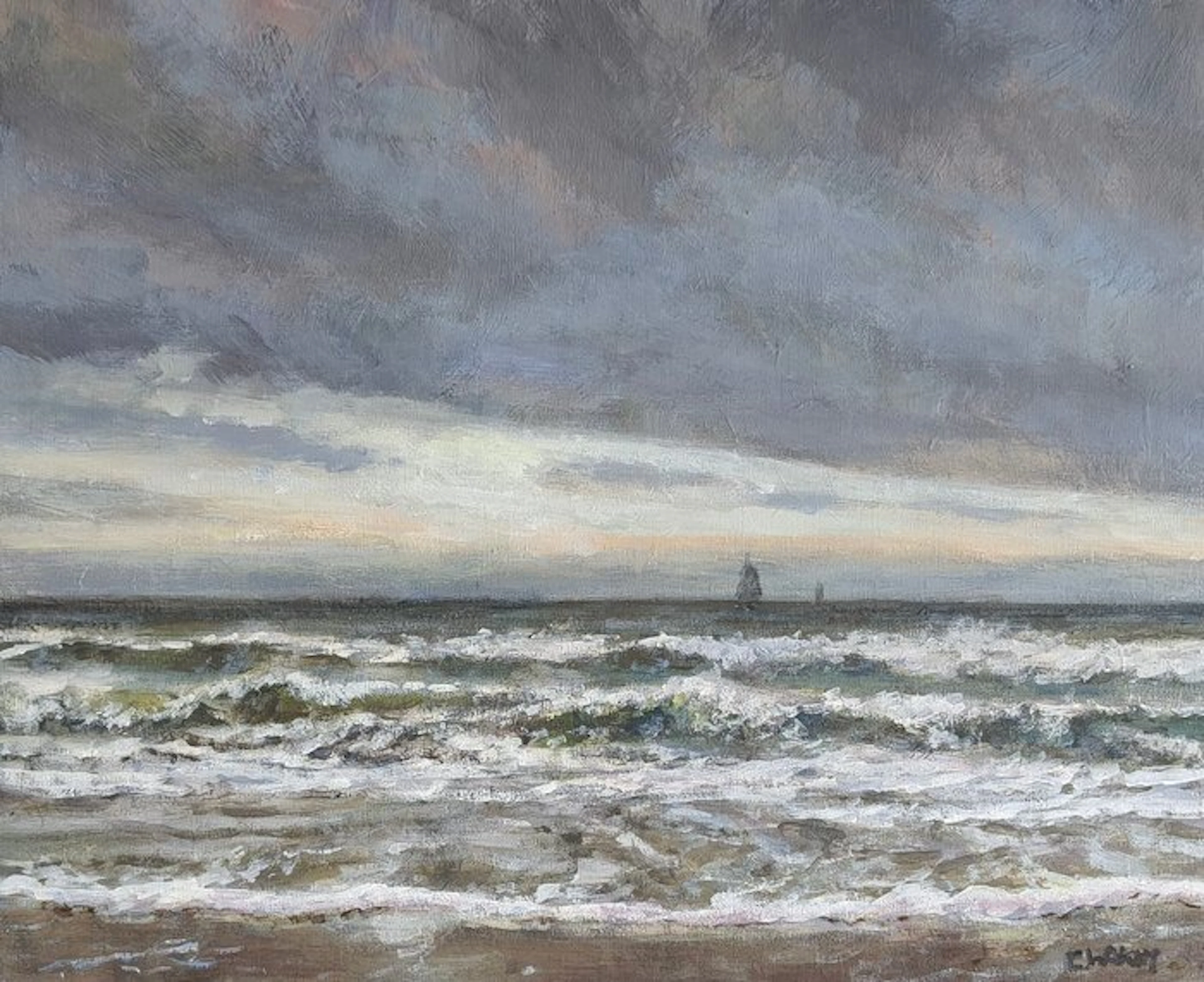 Cornelis Wakum (1966) - "De Noordzee"