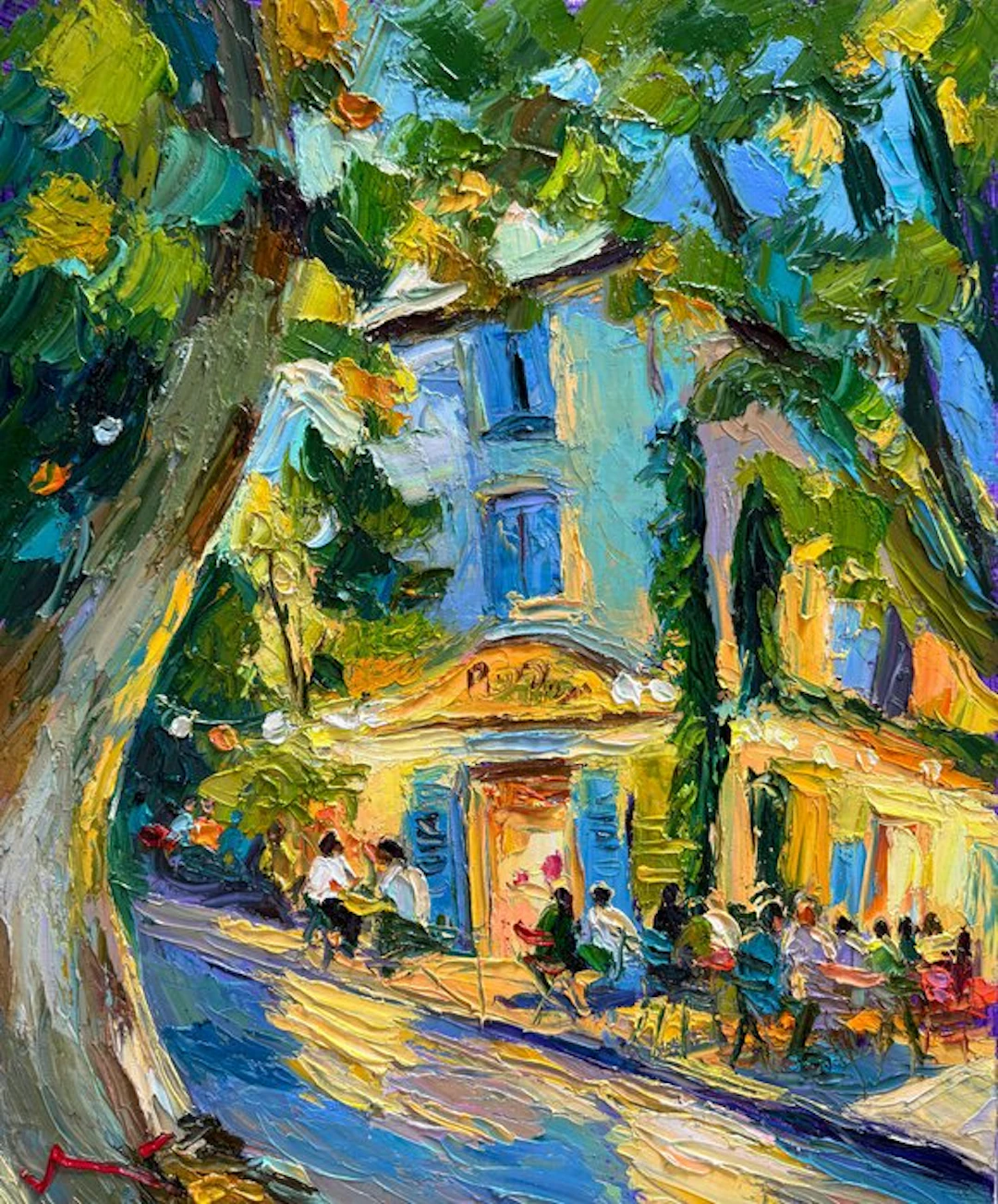 Ludovic Labbé - Lumière du soir en Provence