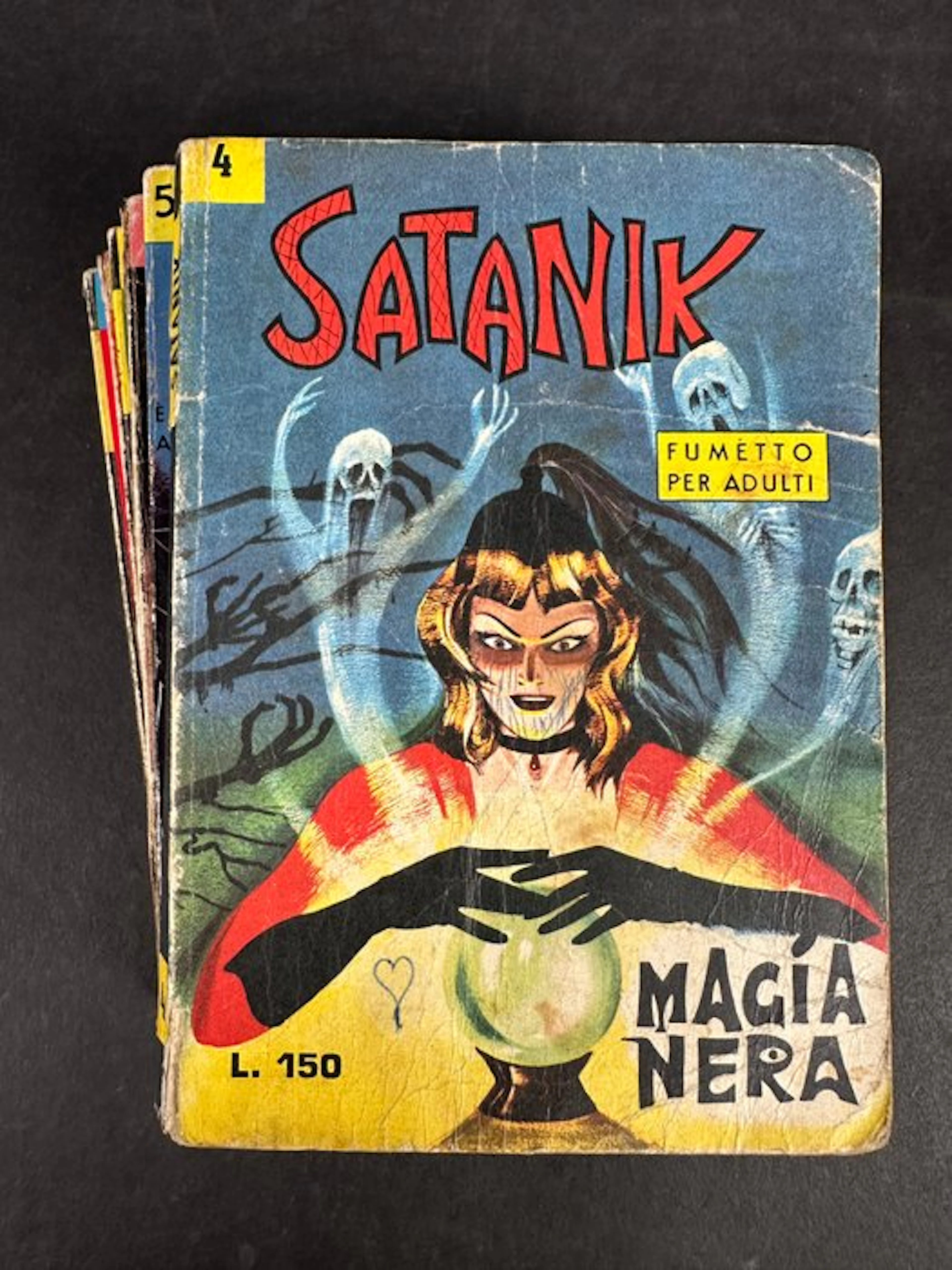 Satanik nn. 4/9 - 6 Comic - First edition - 1965