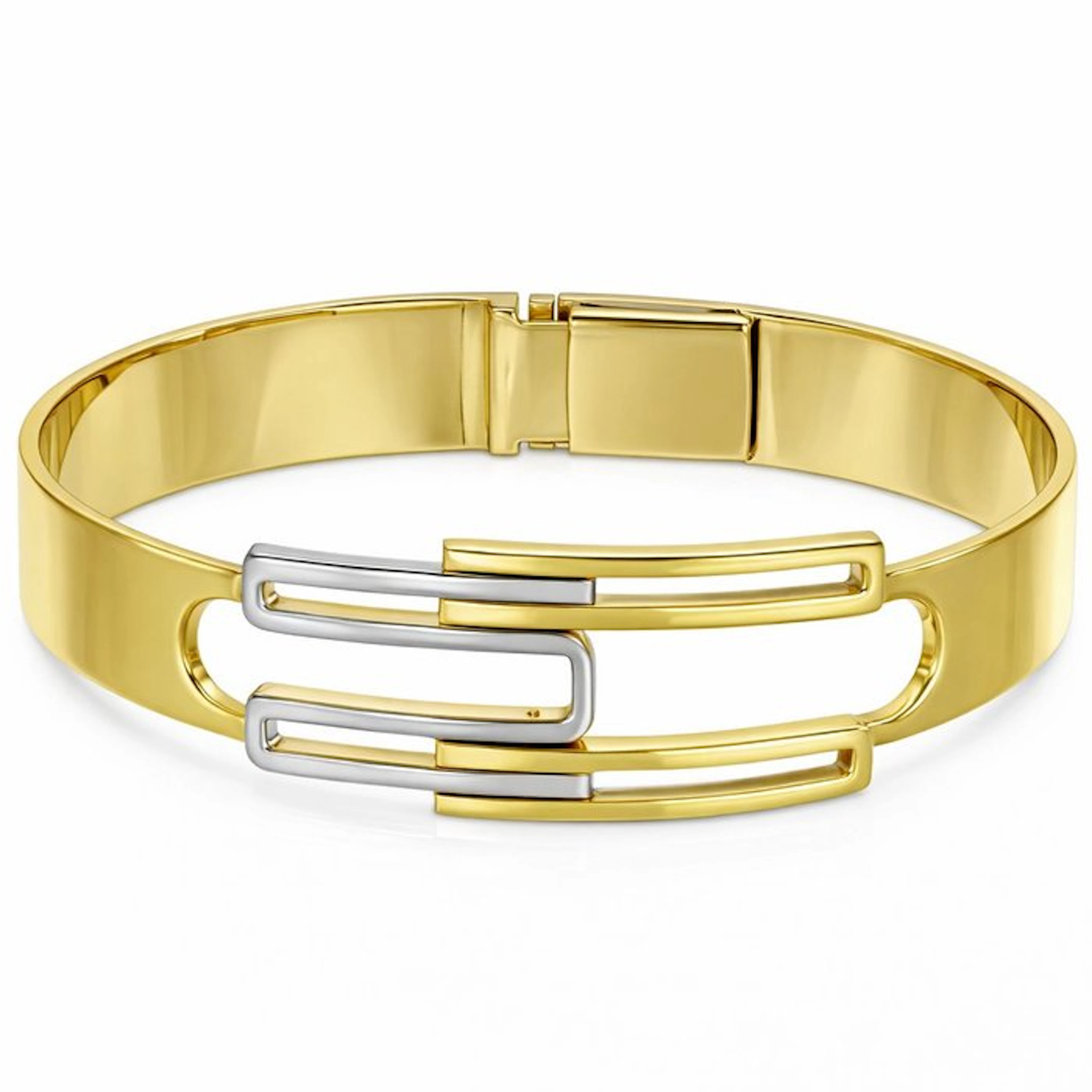Bracelet - 18 kt. Yellow gold, White gold - Made in Italy - FERRI