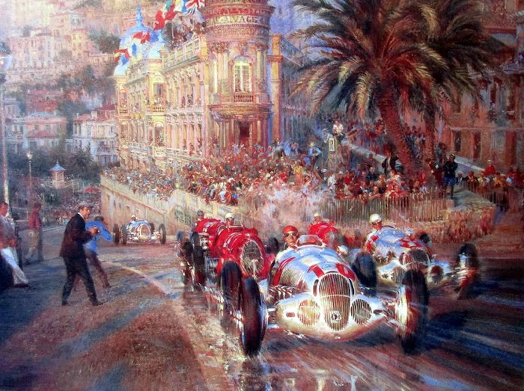 Mercedes-Benz W125 #10 Von Brauchitsch Winner Monaco...