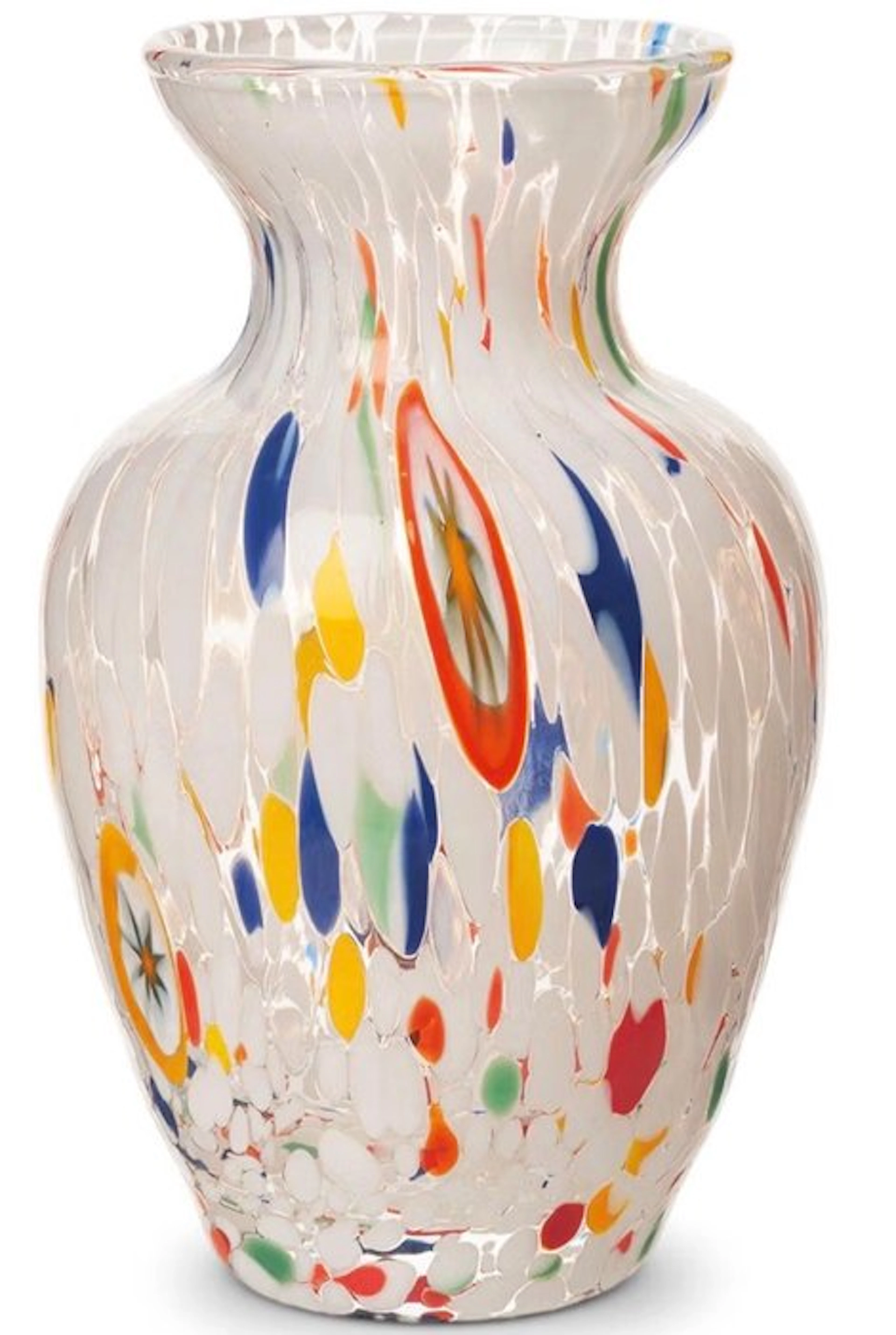 Vase - Hand-blown glass. - Made in Italy