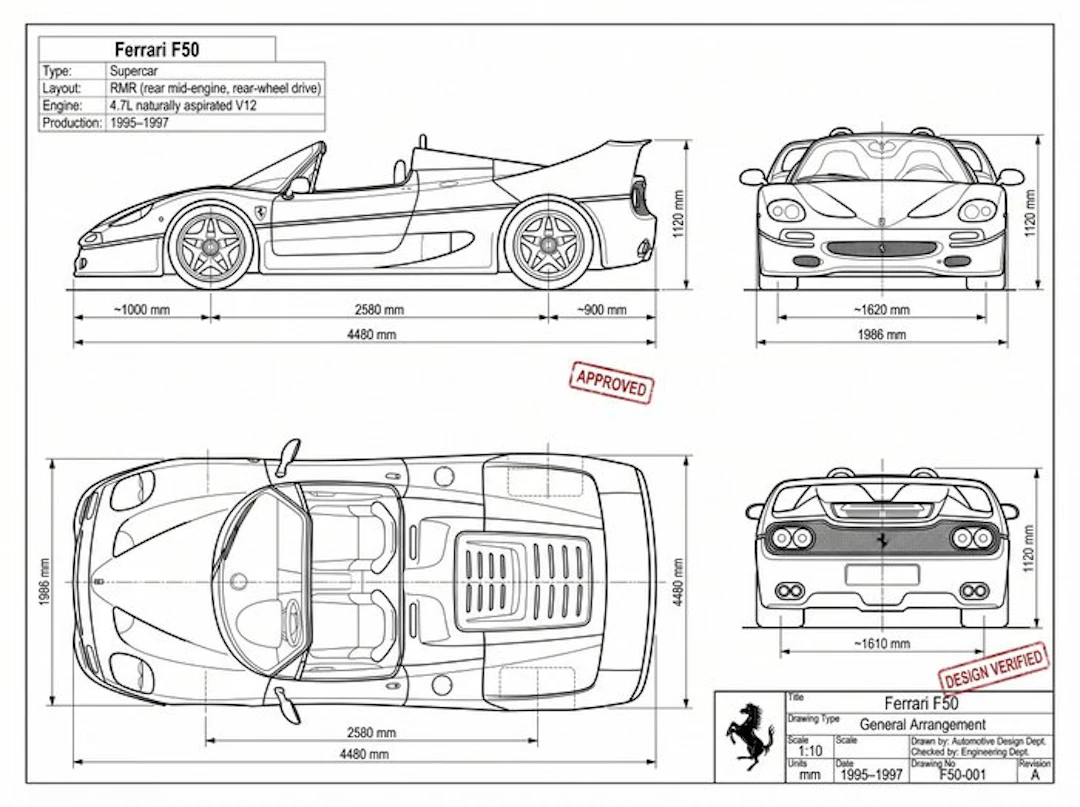 Shmidt.Art - Ferrari F50 - 1990s