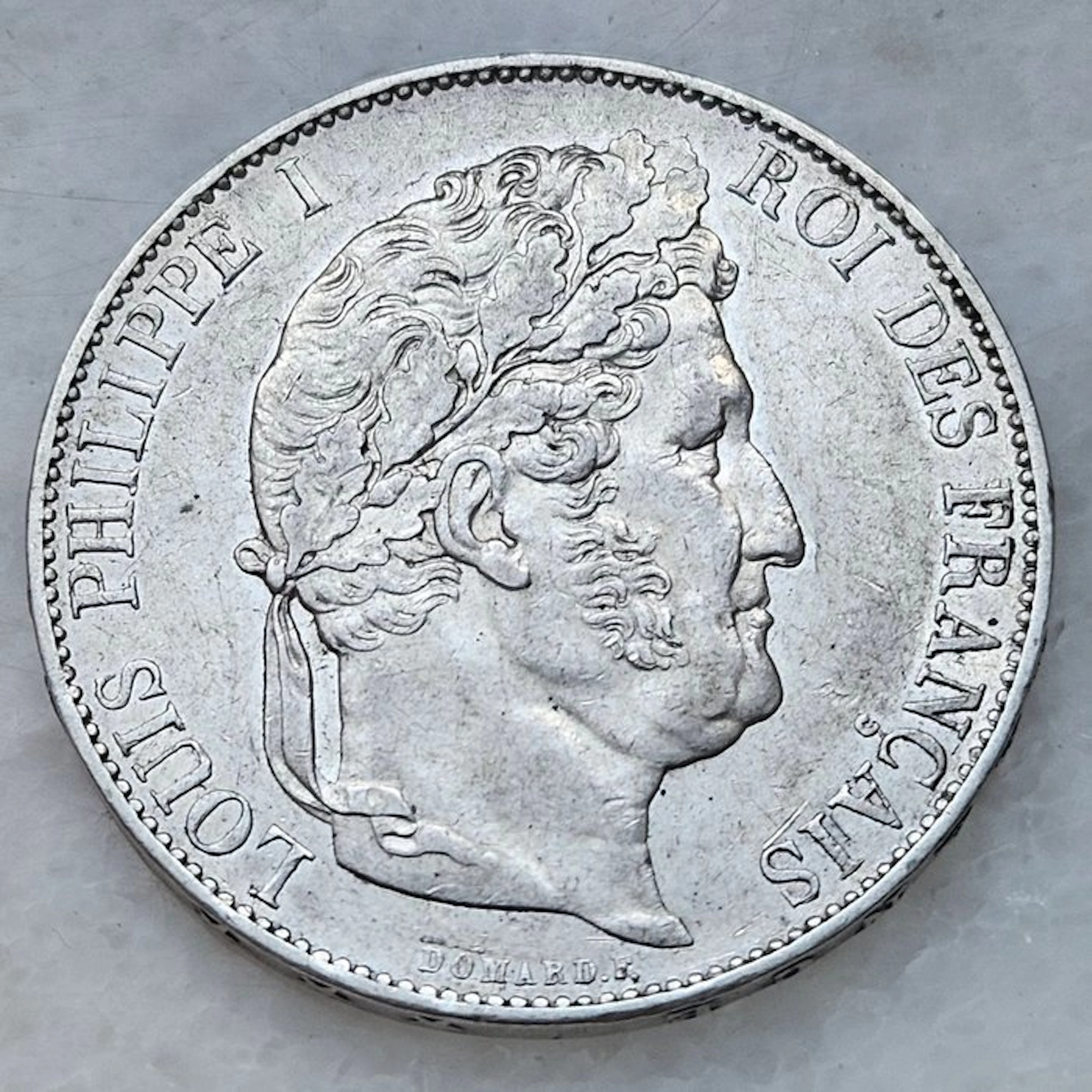 France. Louis Philippe I. 5 Francs 1848-A, Paris (No reserve price)