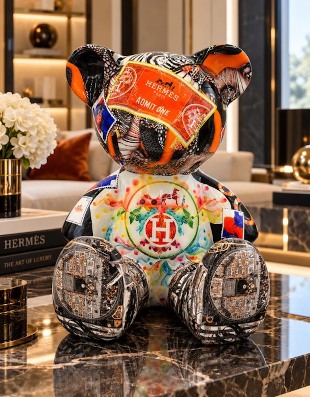 Naor - Teddy hermès pop art