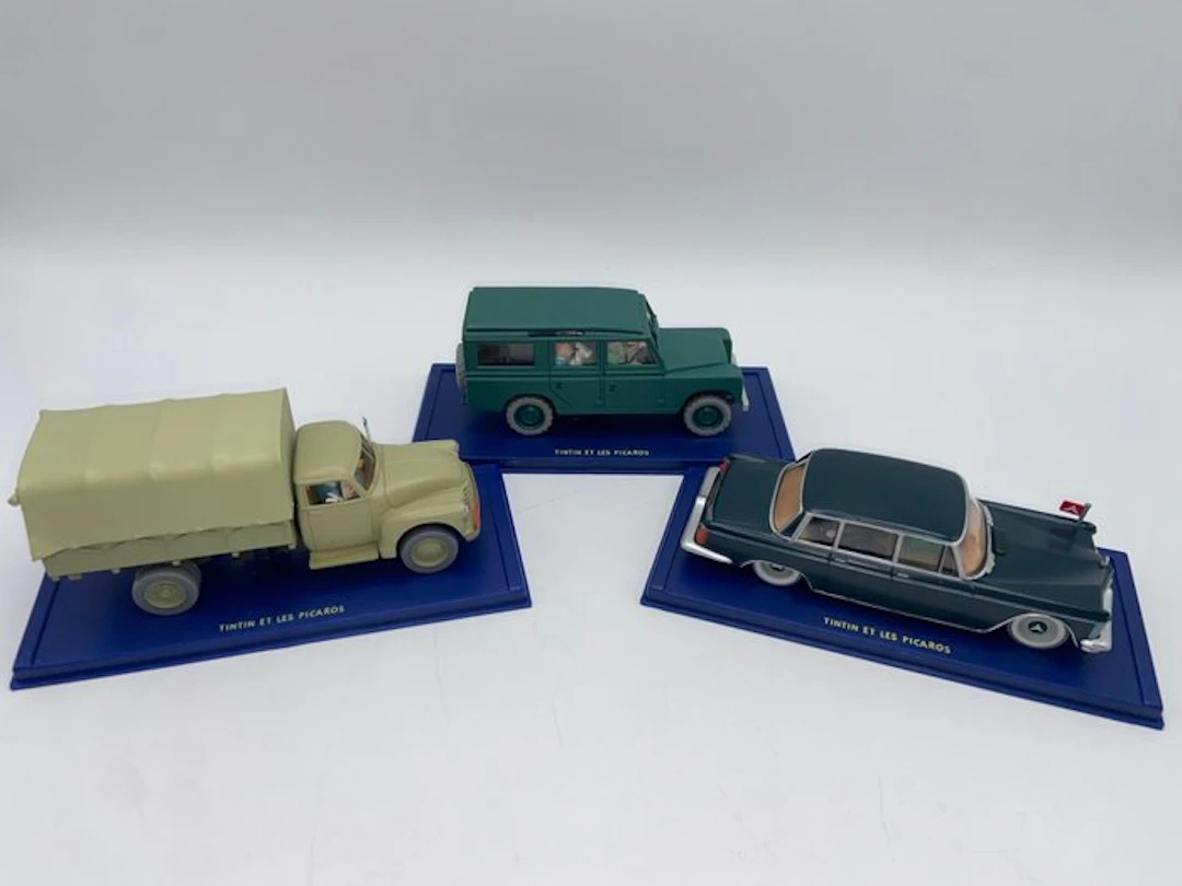 Atlas 1:43 - Model car (3) - Tintin – "Tintin and the Picaros" – The Army Truck