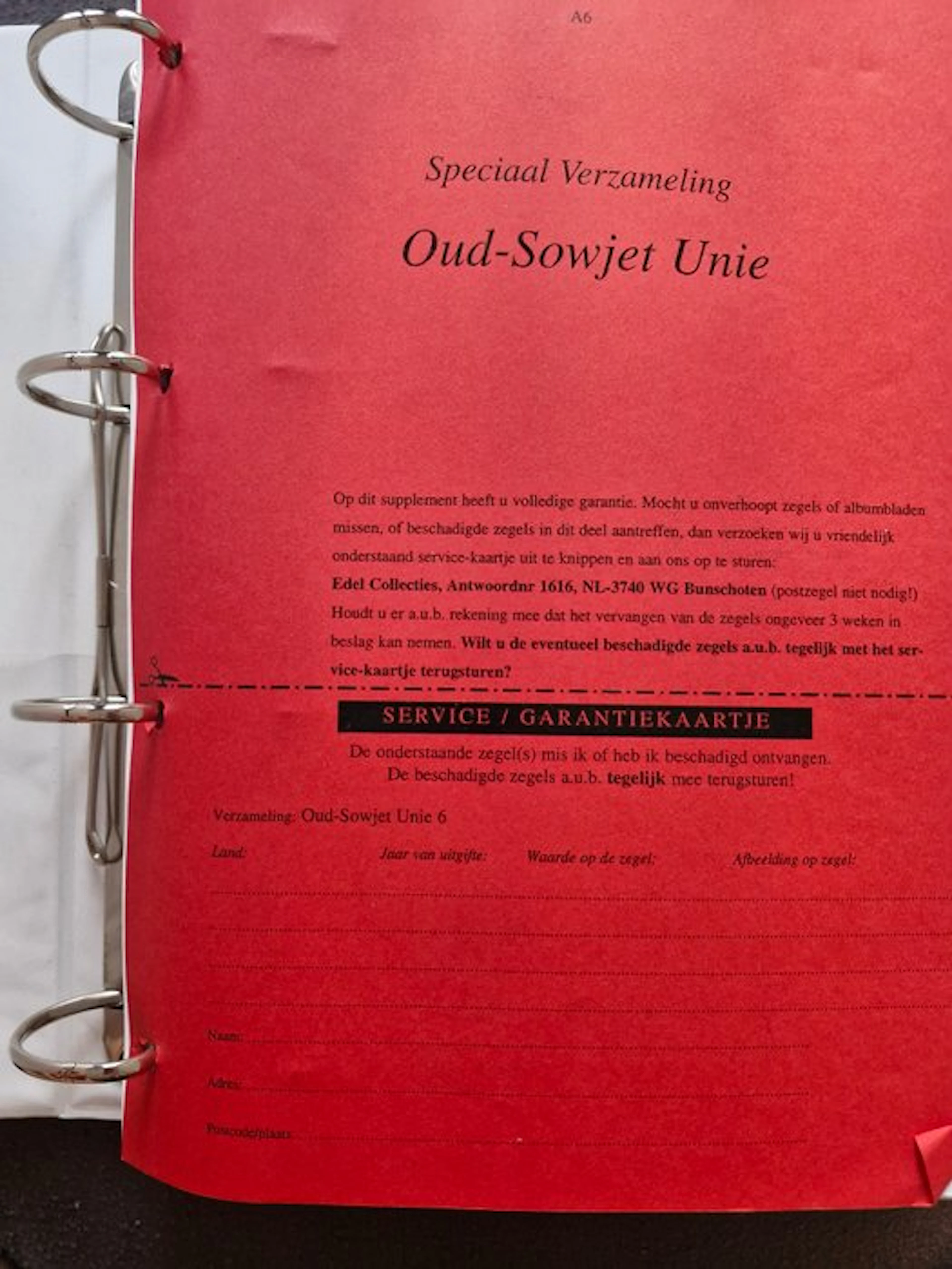 Stockbook - Soviet Union - Michel 2021