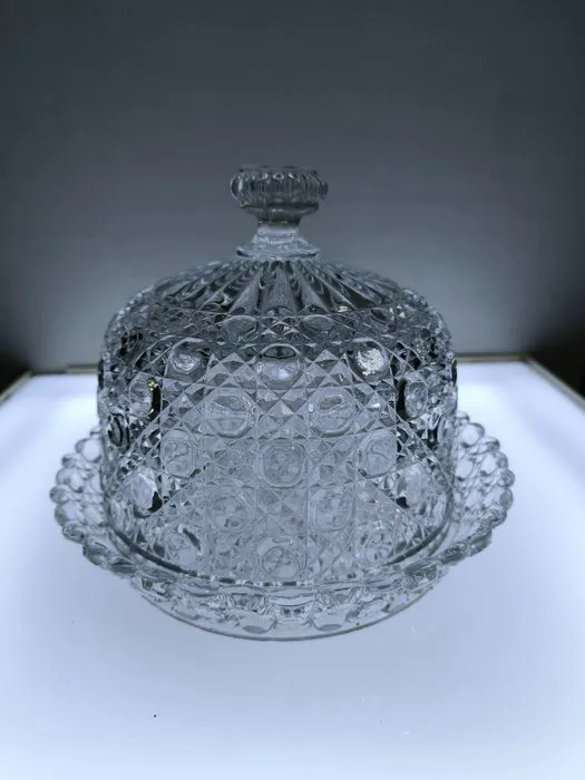 Baccarat - Butter dish - Diamants et pierreries - Crystal