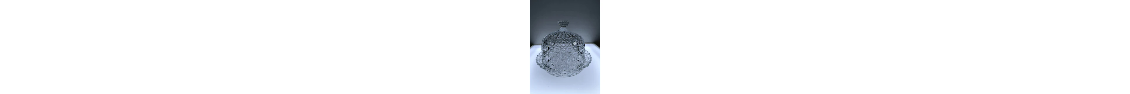 Baccarat - Butter dish - Diamants et pierreries - Crystal