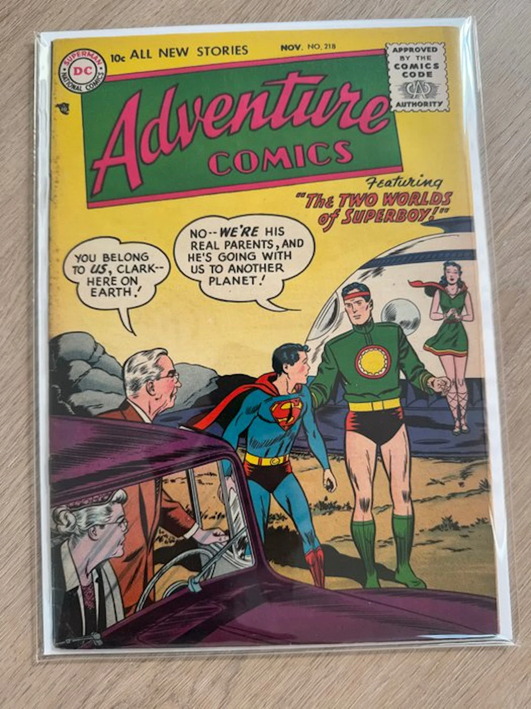 Adventure Comics 218 - Adventure Comics - 1 Comic - First edition - 1955
