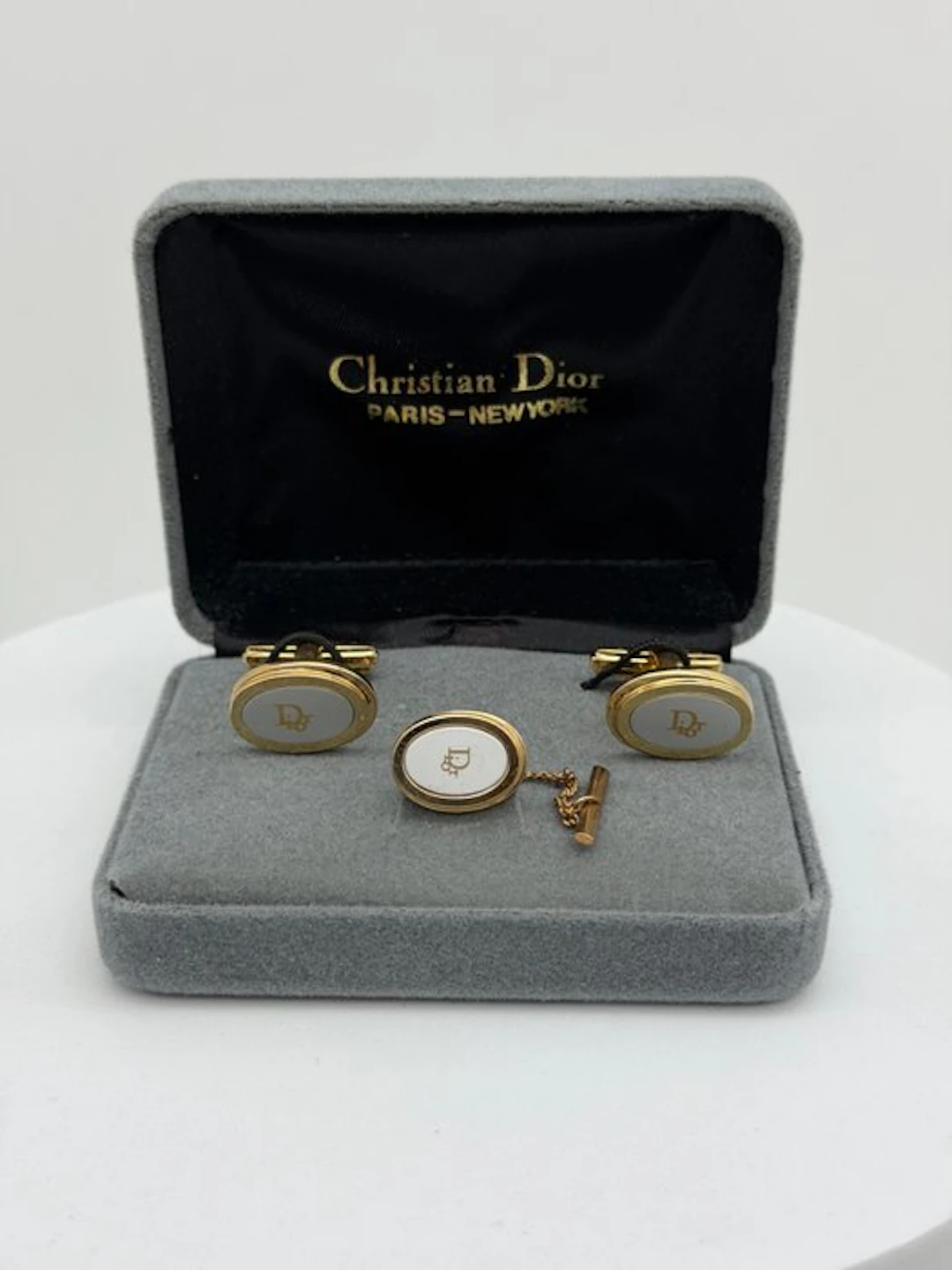 Christian Dior - Metal, Gold-plated - Cufflinks