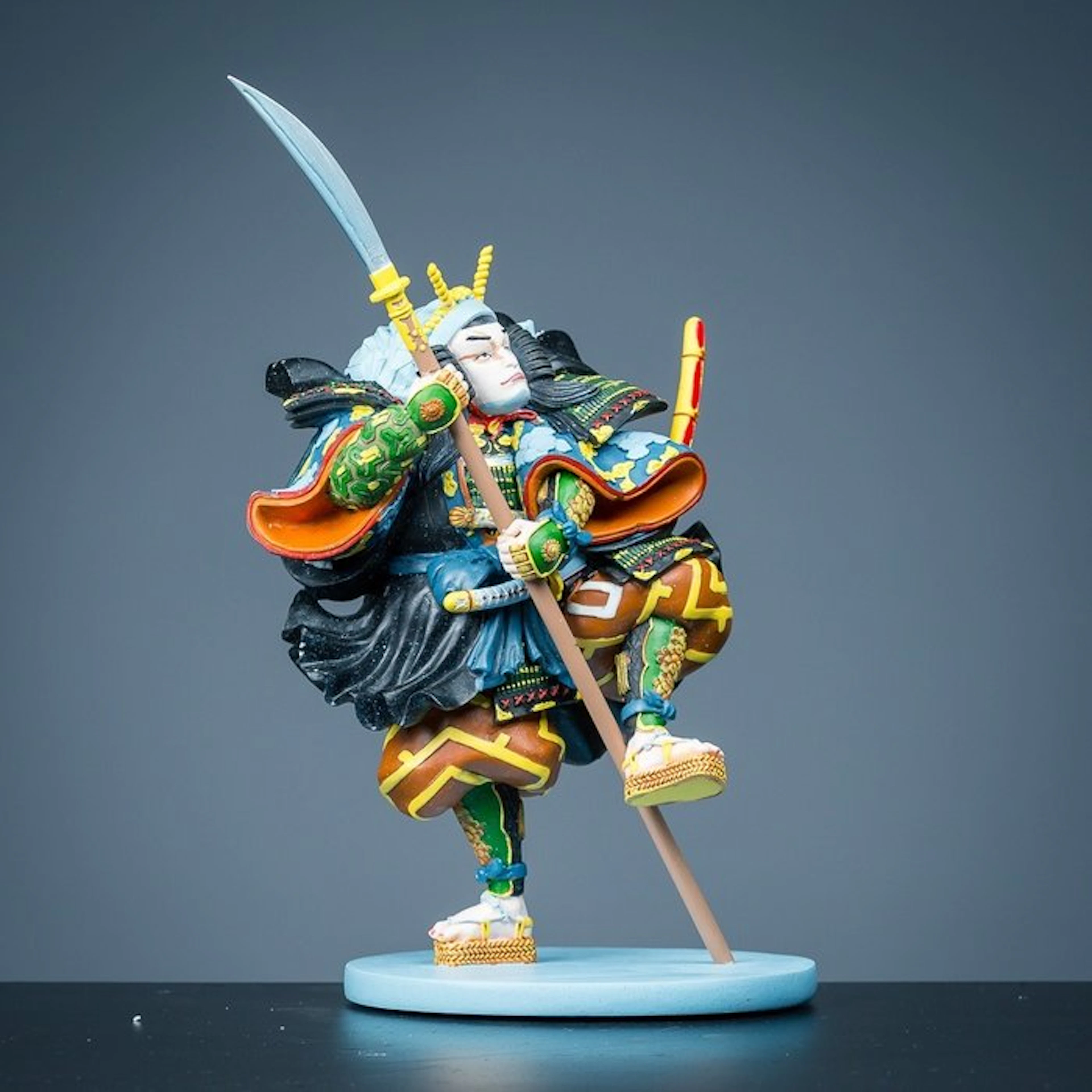 Figure - Samoerai Kodanji Kunisada - polystone