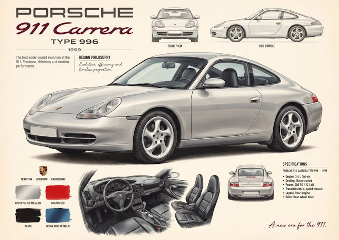 Shmidt.Art - Porsche - Porsche 911 Carrera Type 996 - 1990s