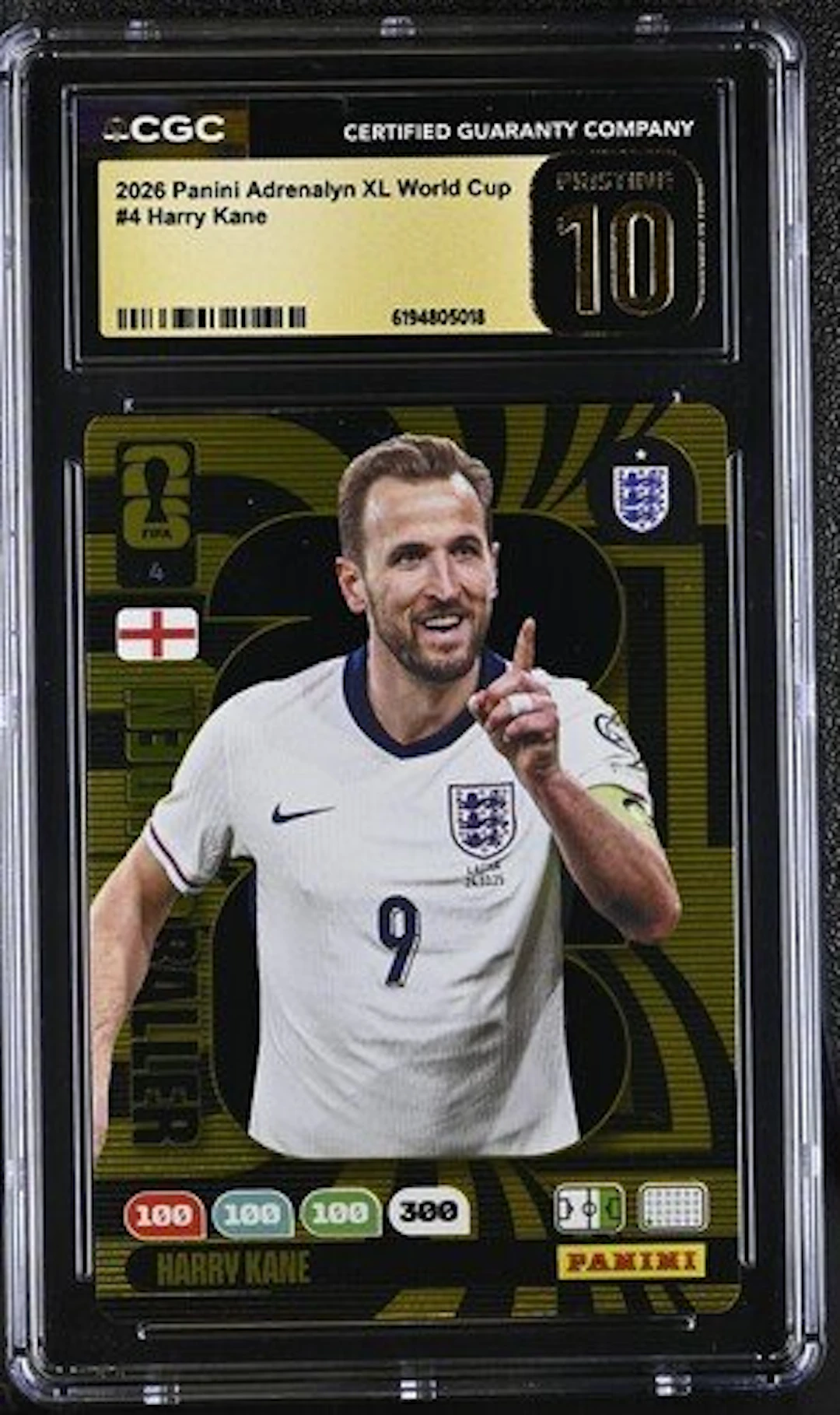 2026 Panini Harry Kane #4 - Panini Adrenalyn XL FIFA...