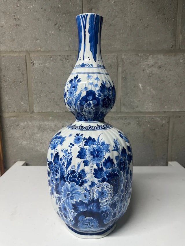 De Porceleyne Fles, Delft - Vase - Ceramic - Delft blue calabash vase