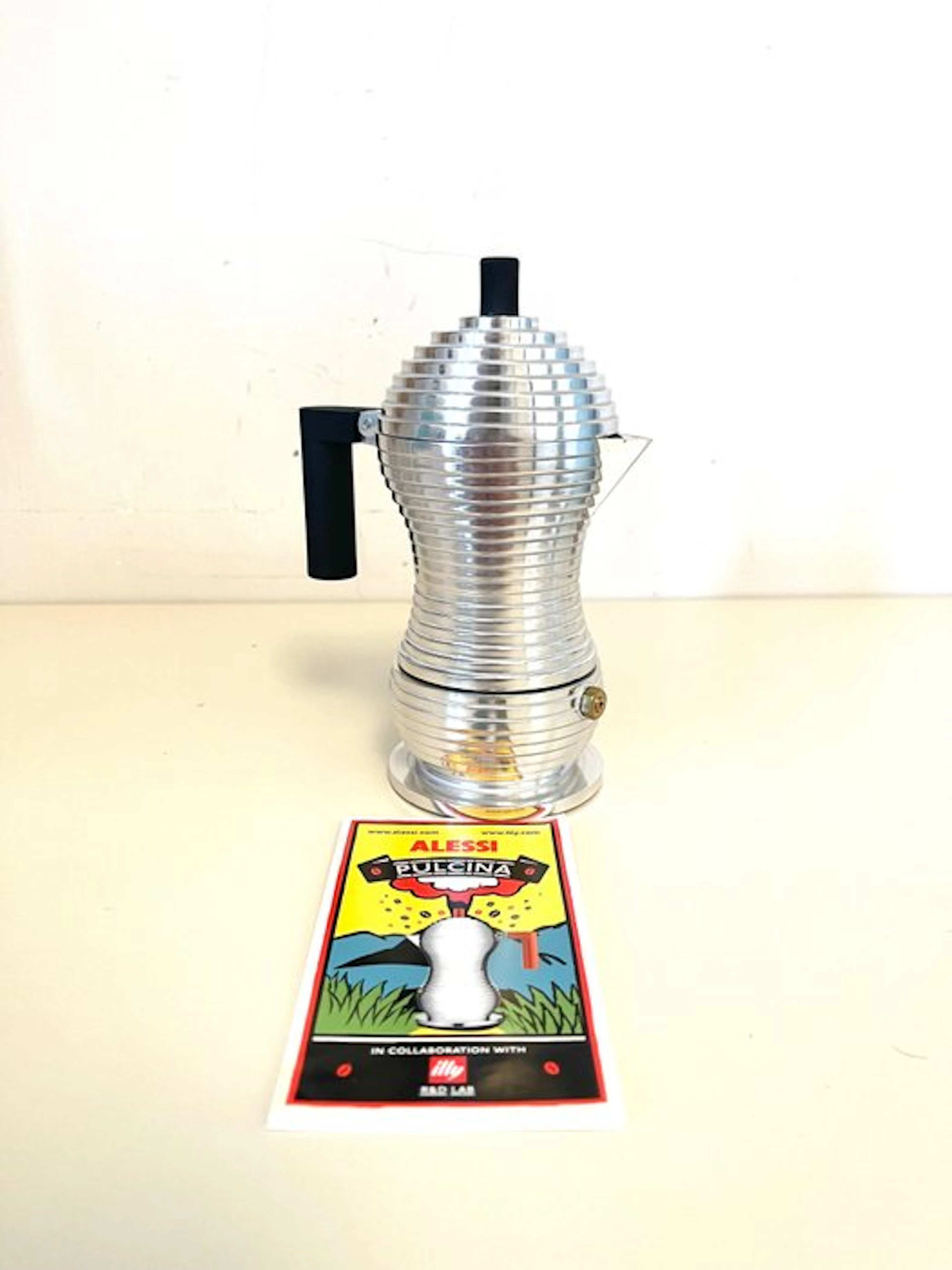 Alessi - Michele De Lucchi - Coffee pot - Pulcina - Aluminium