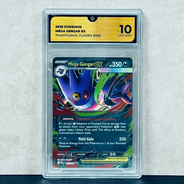 Pokémon Graded card - Mega Gengar EX #056 2025 Pokemon...