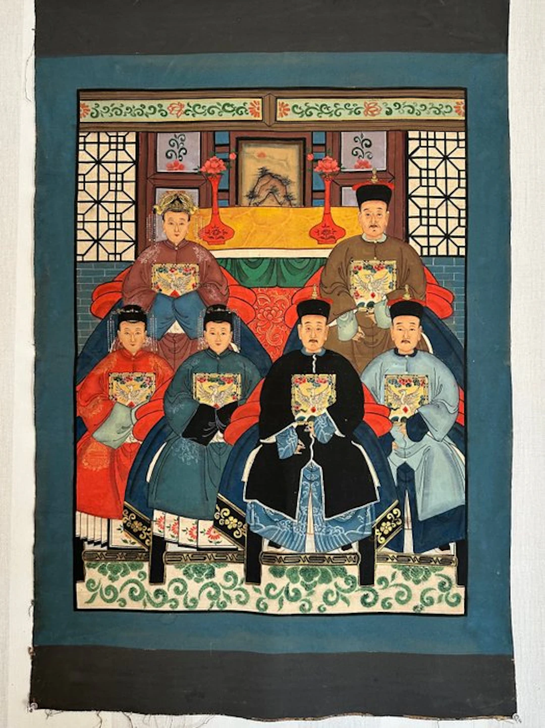 Very fine painting Exquisite silk paintings by Chinese ancestors