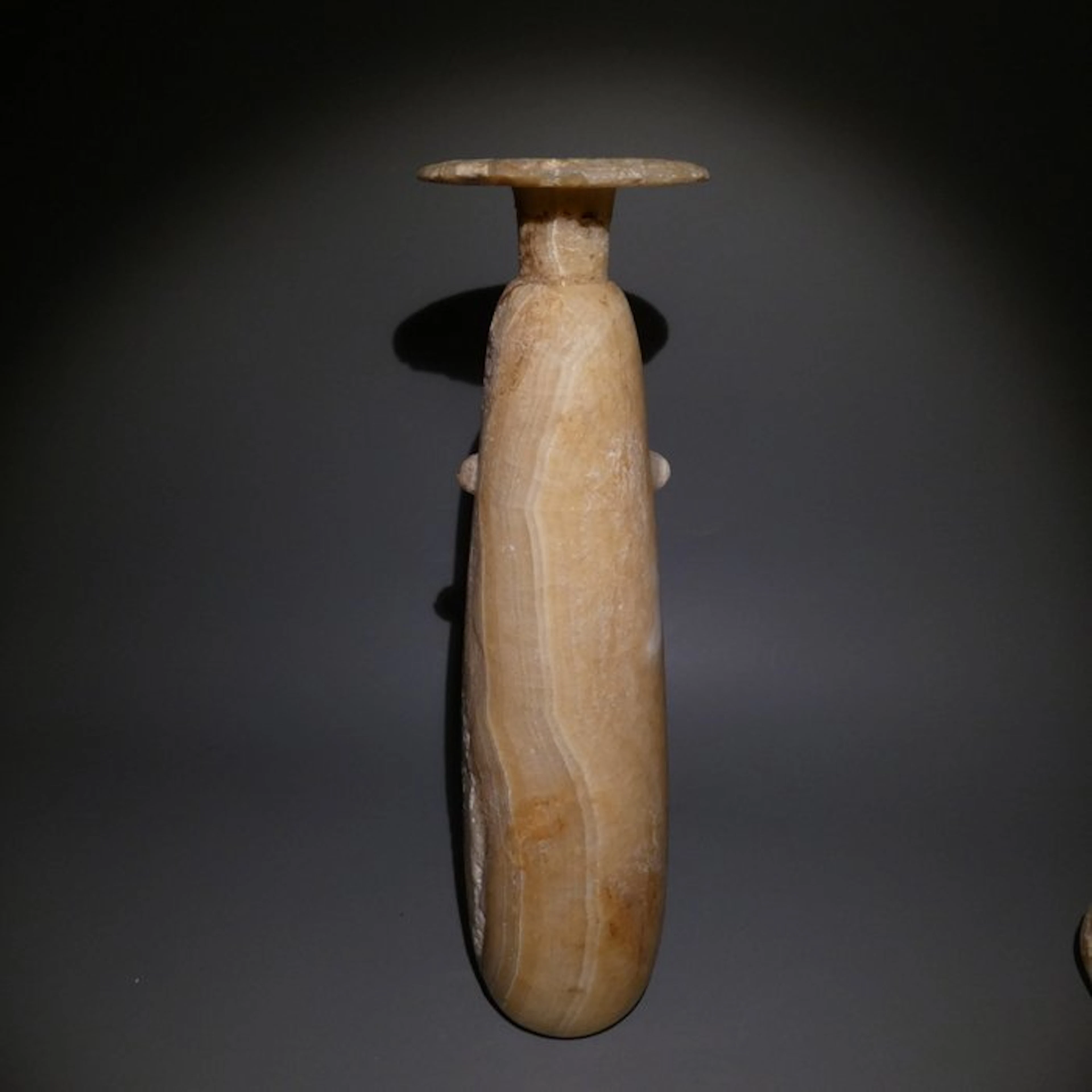 Ancient Egyptian Alabaster Big Alabastron